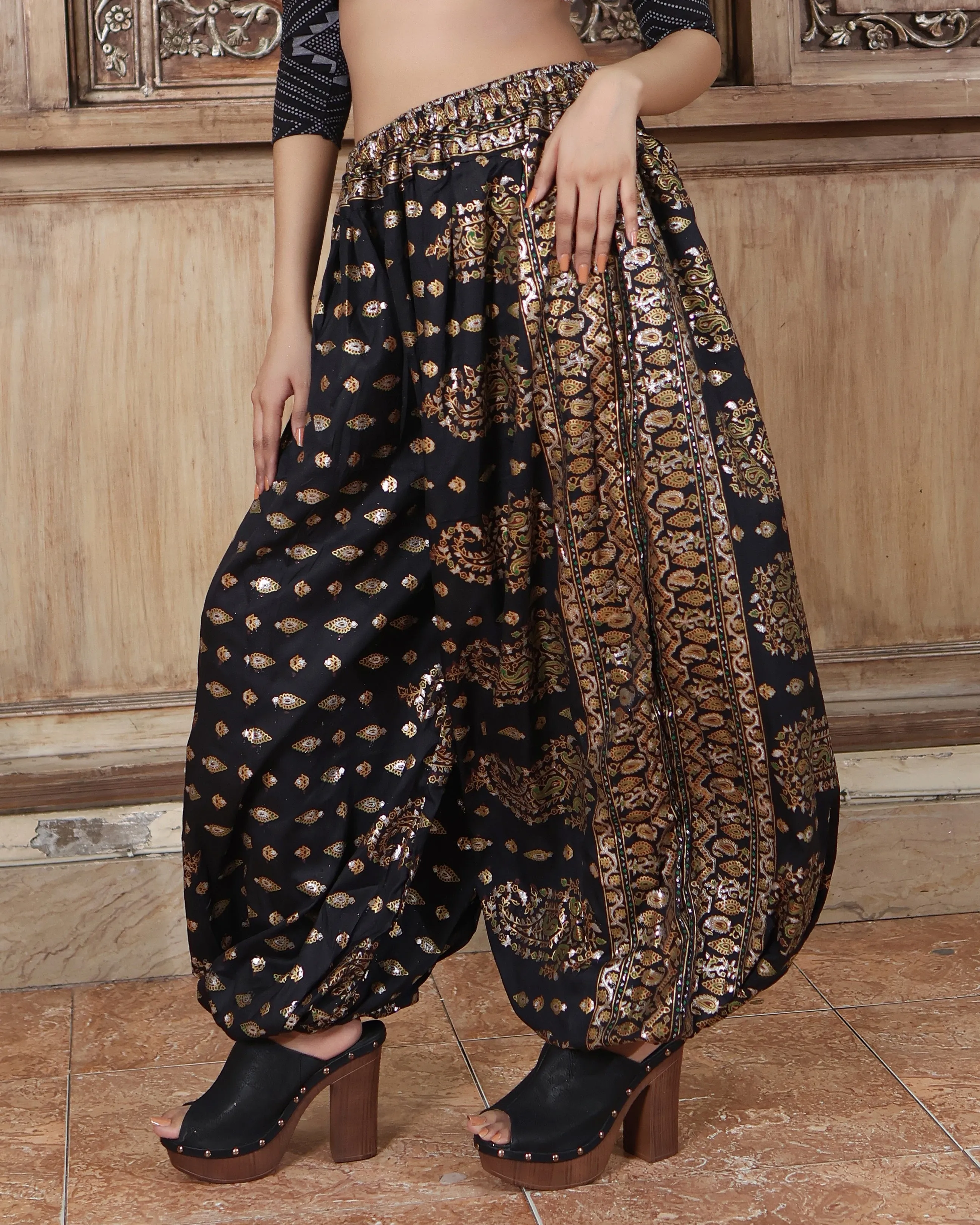 Bloomer Blockprint Gold