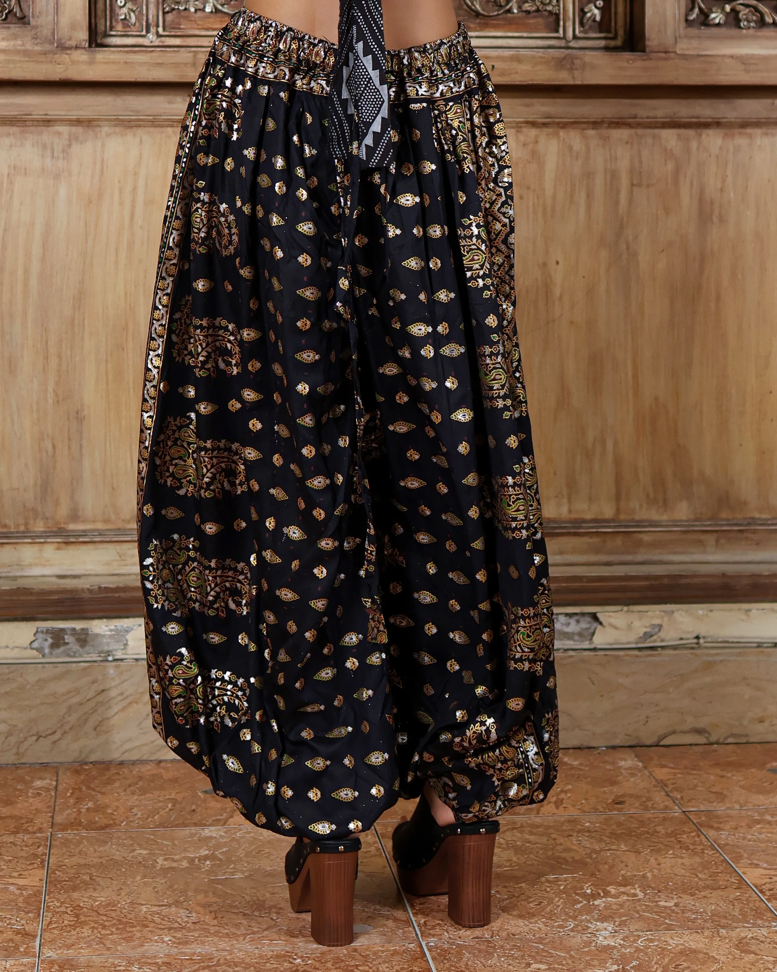 Bloomer Blockprint Gold