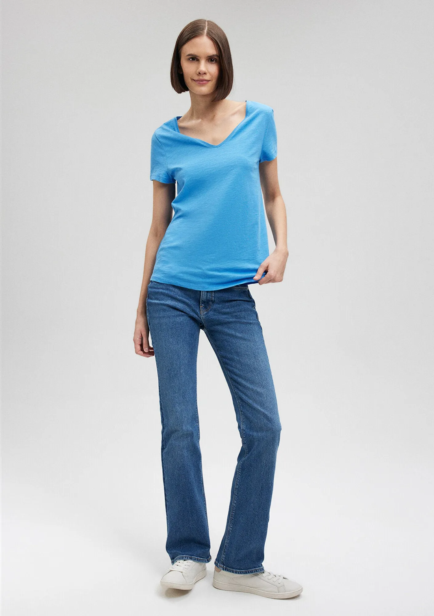 Blue Basic T-Shirt