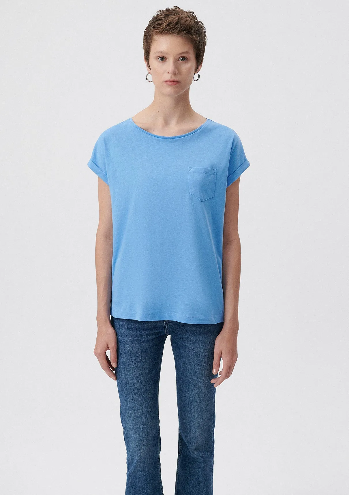 Blue Basic T-Shirt