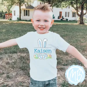 Blue Bunny with name Tee