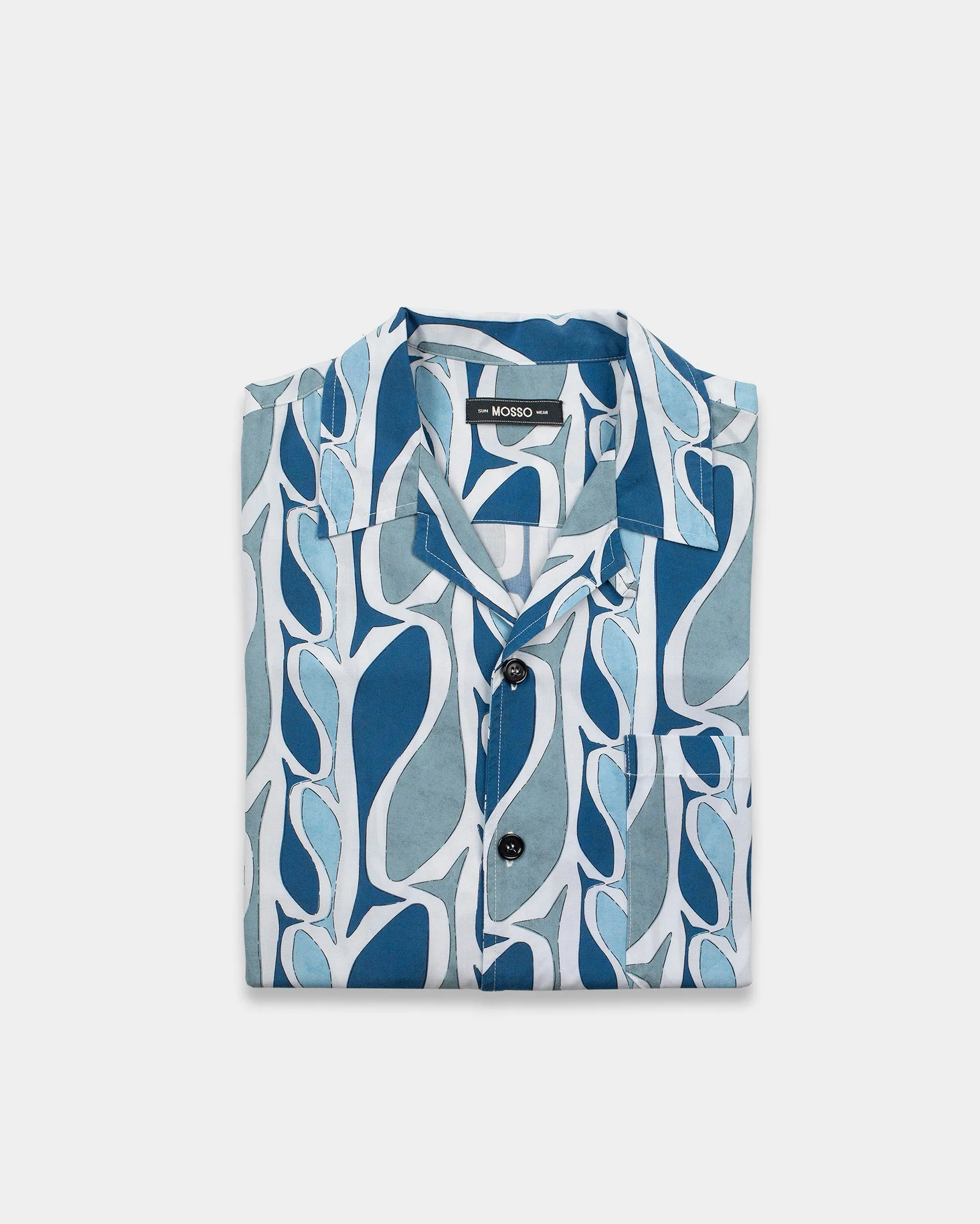 Blue Peci Short Sleeve Shirt