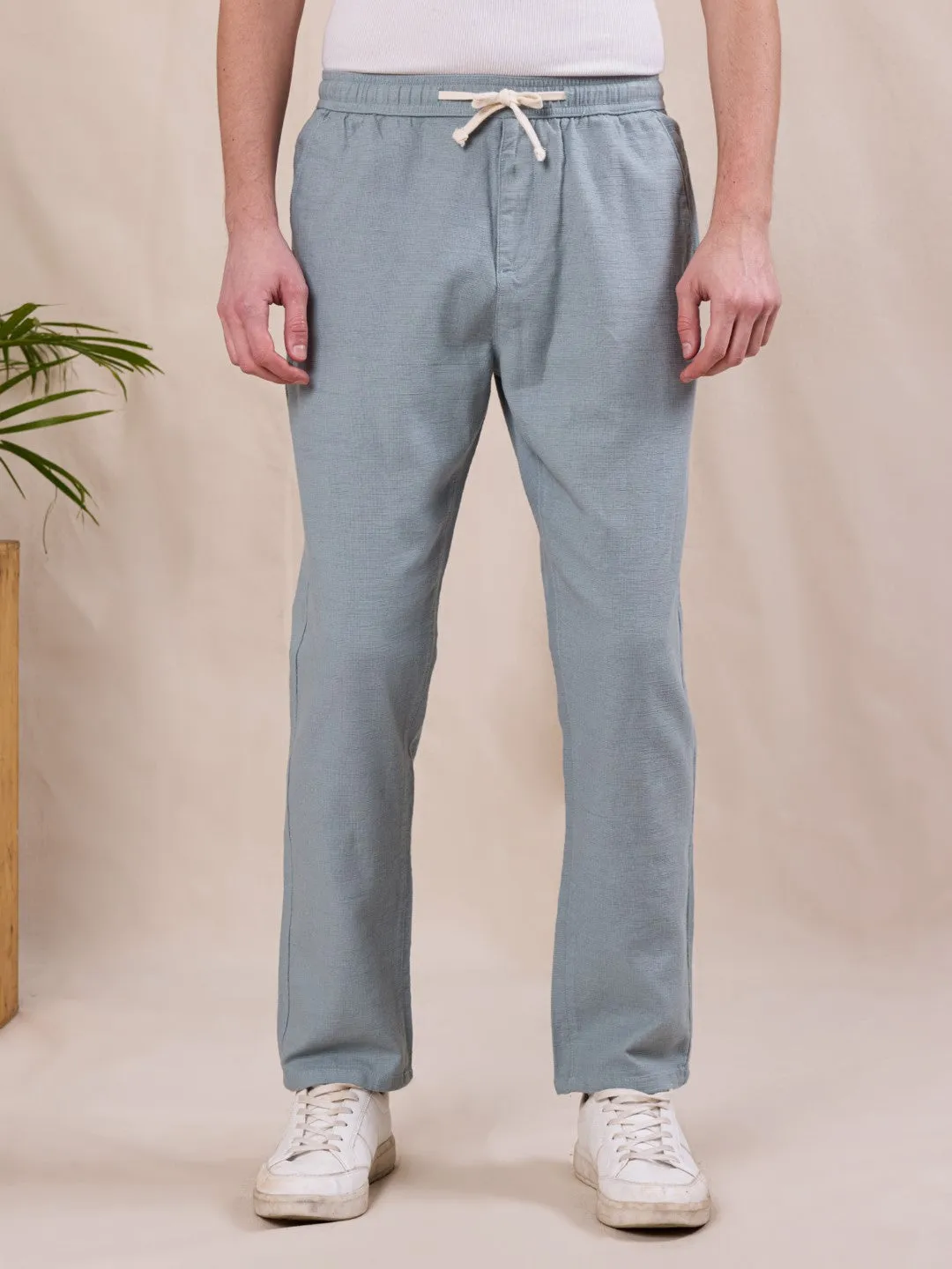 Blue Relaxed Fit Pant