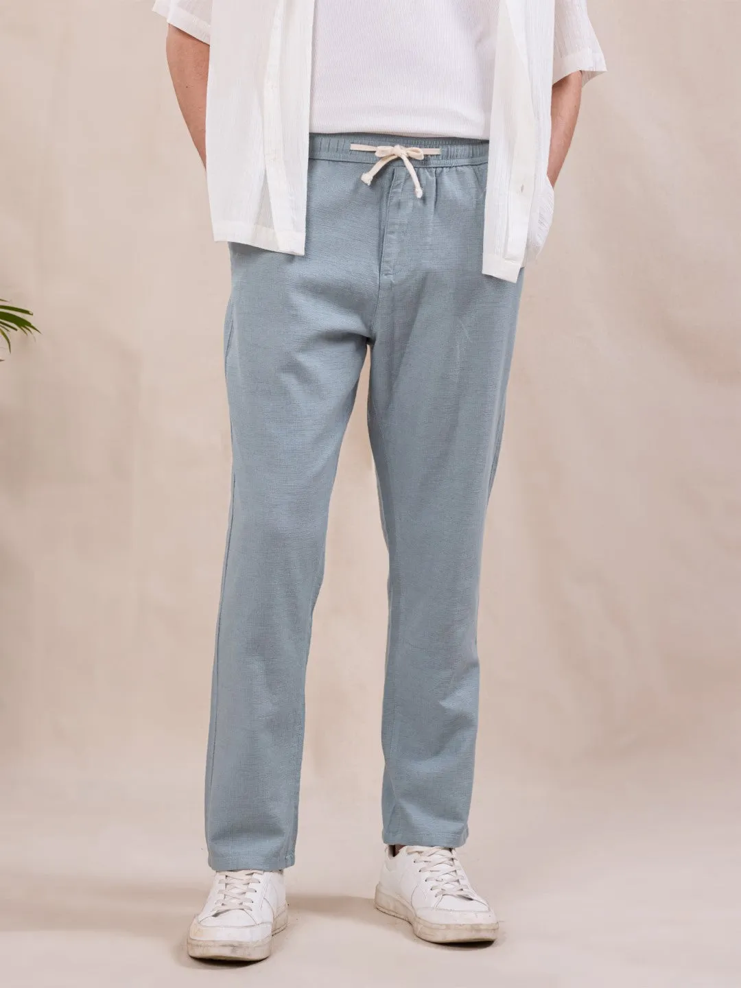 Blue Relaxed Fit Pant