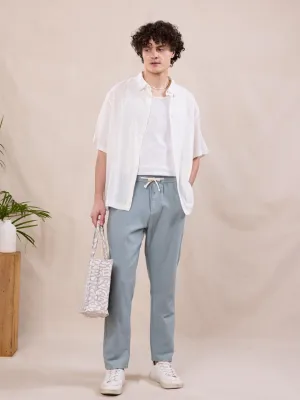 Blue Relaxed Fit Pant