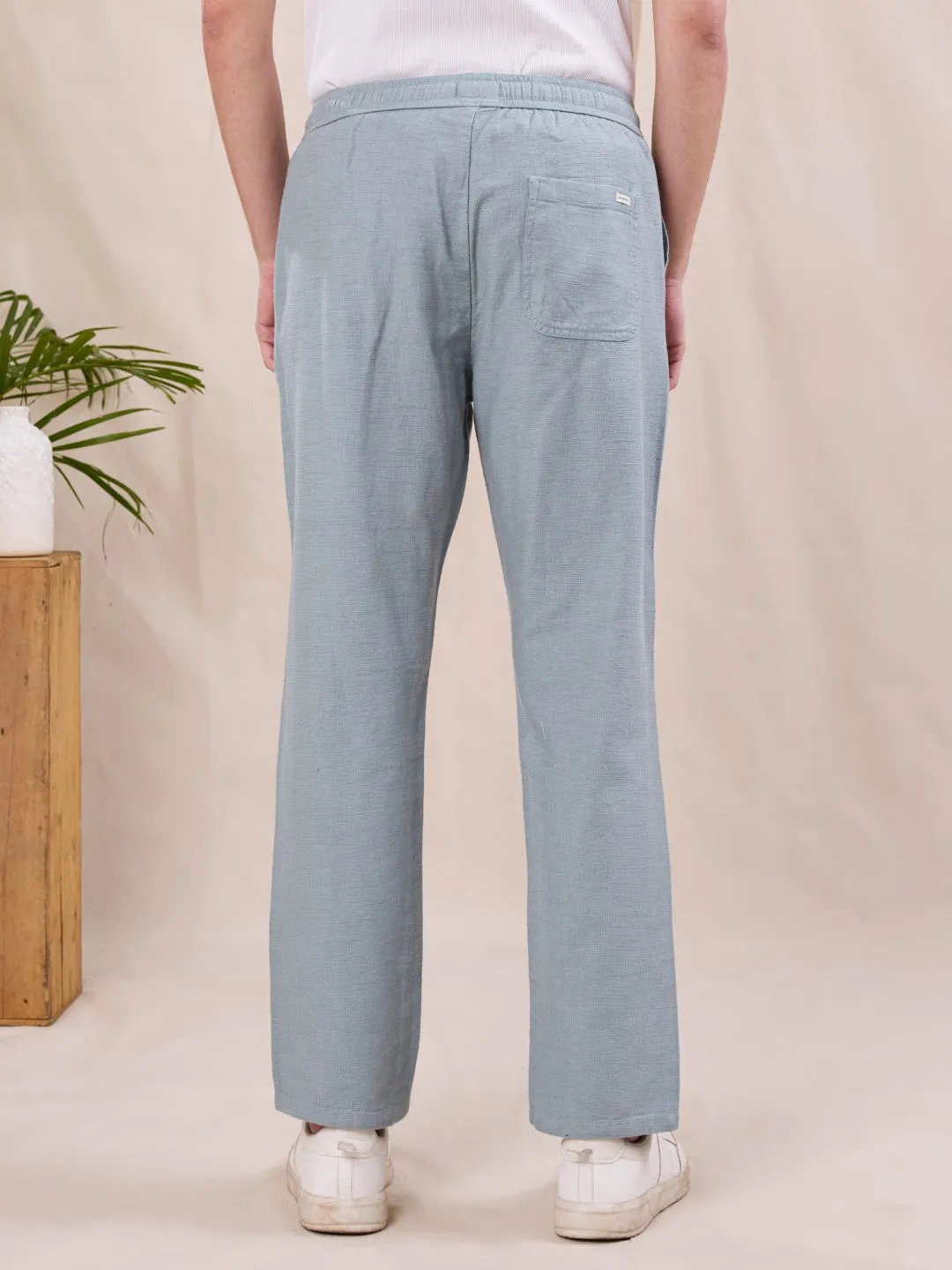 Blue Relaxed Fit Pant