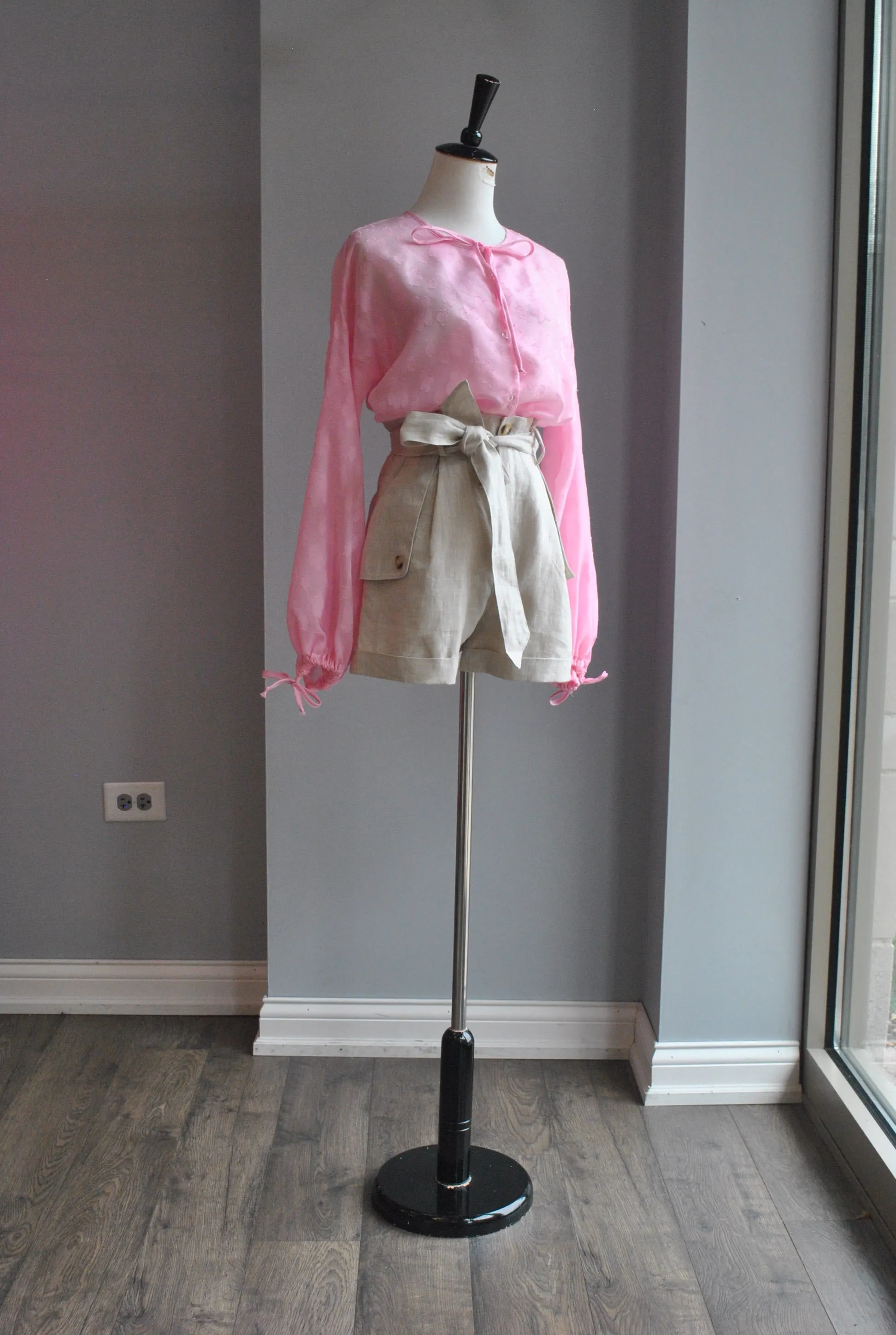 BLUSH PINK COTTON SHIRT