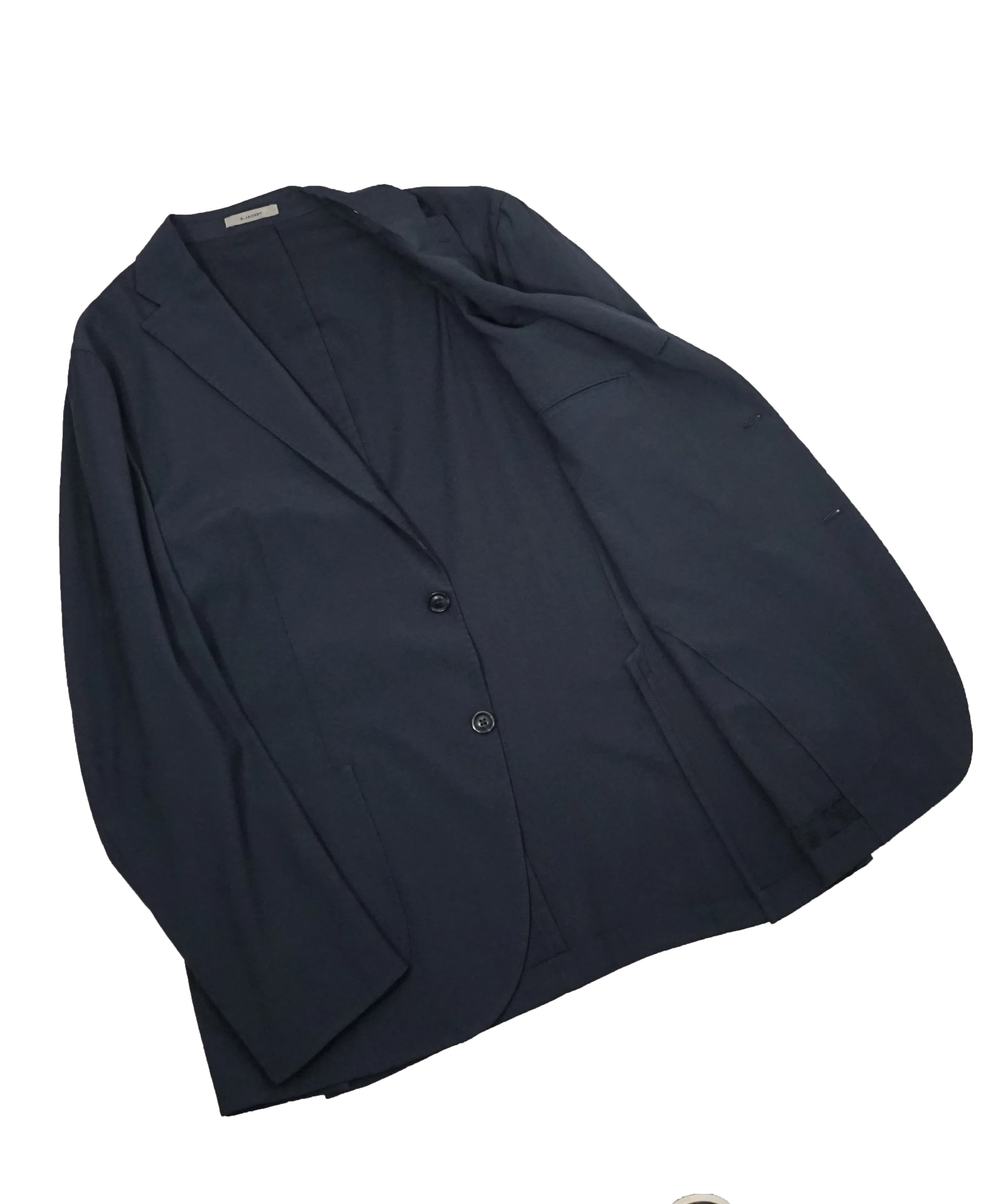 BOGLIOLI- Milano"K Jacket" Unlined Wool Patch Pocket 2-3 Button Roll Blazer-44R