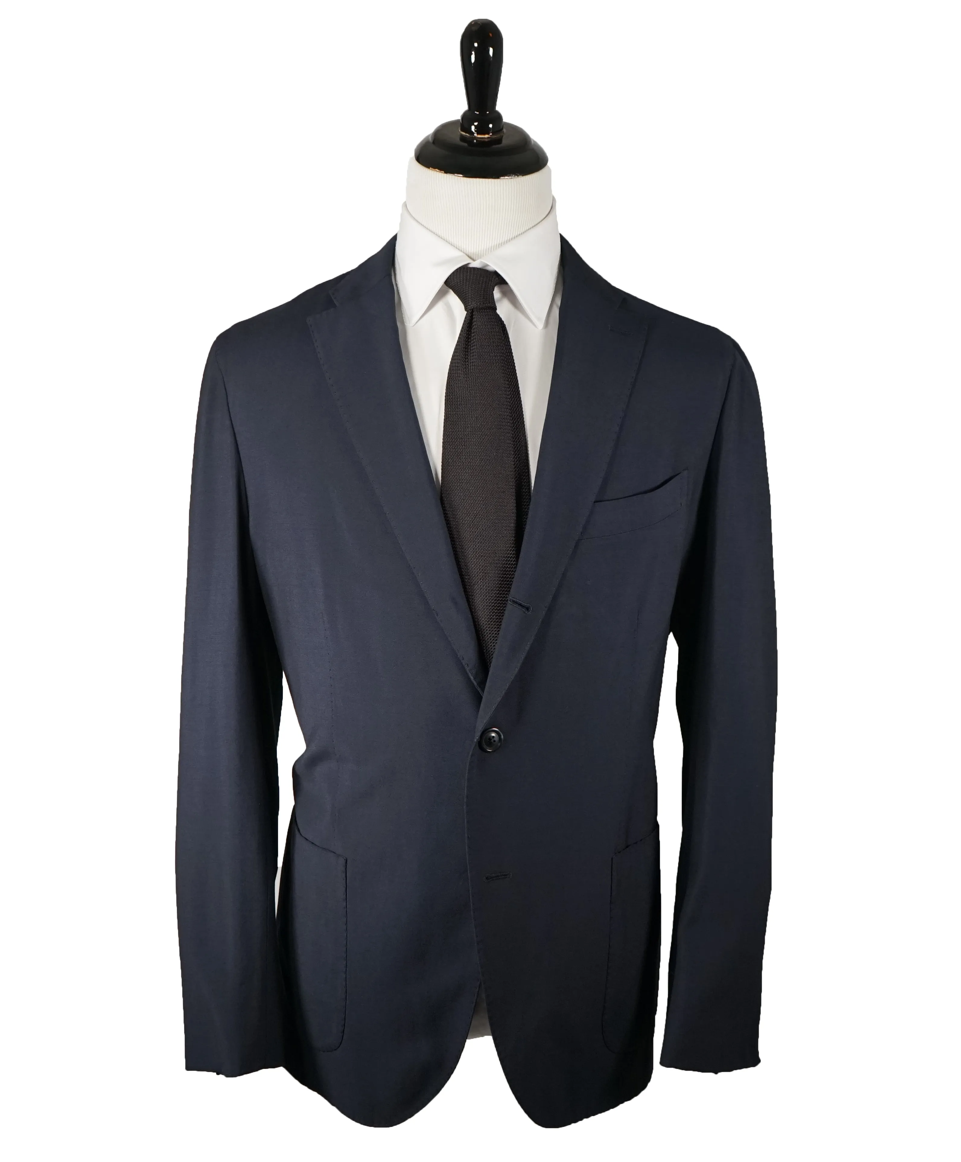 BOGLIOLI- Milano"K Jacket" Unlined Wool Patch Pocket 2-3 Button Roll Blazer-44R
