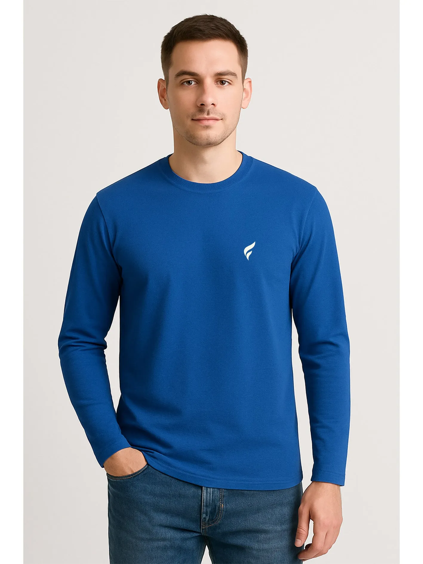 Bold Minimal Signature Full Sleeve Tee