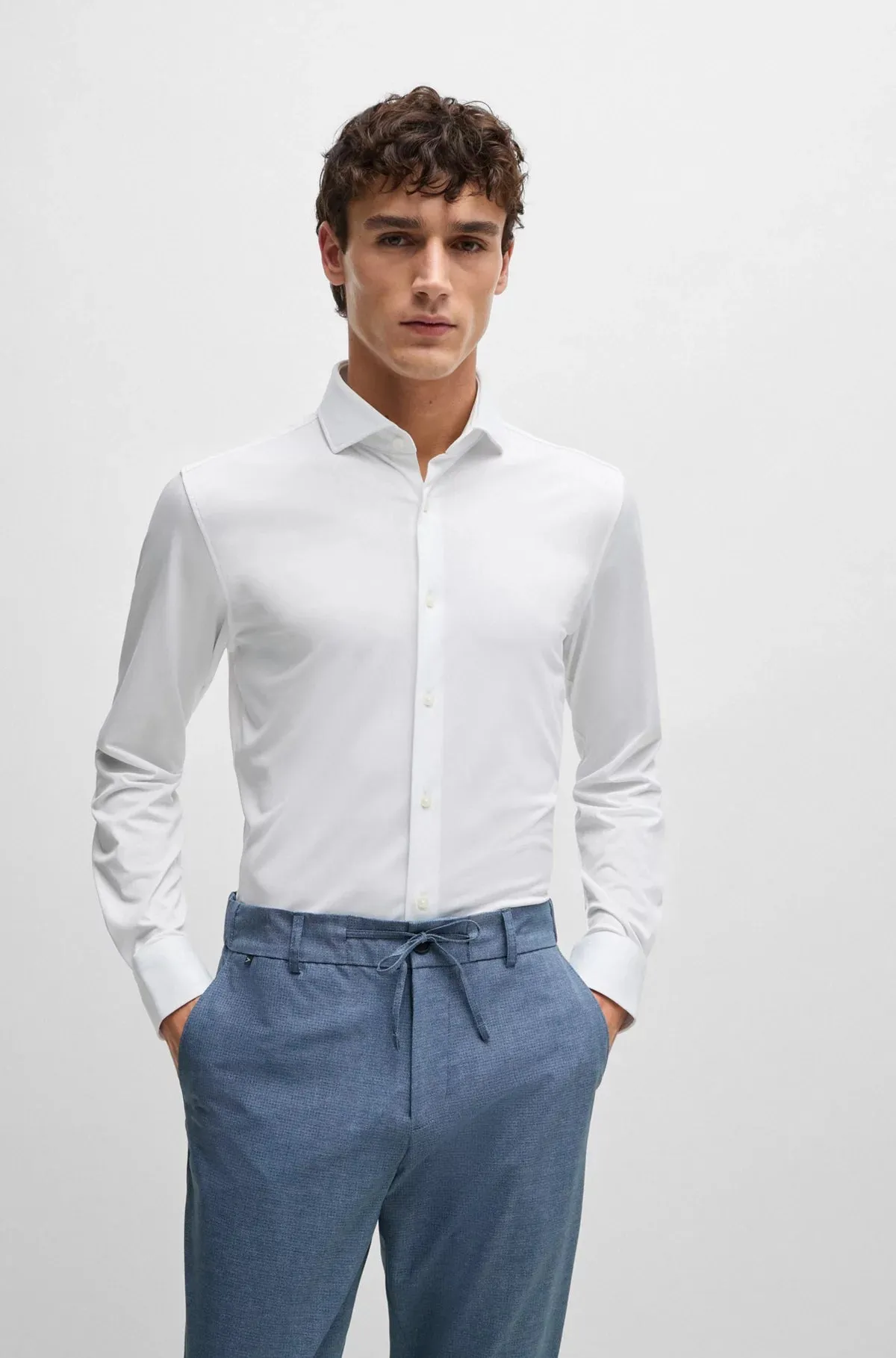 BOSS Formal Shirt - H-JOE-spread-C1 pfm