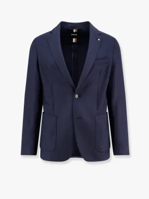 Boss Stretch Virgin Wool Blazer