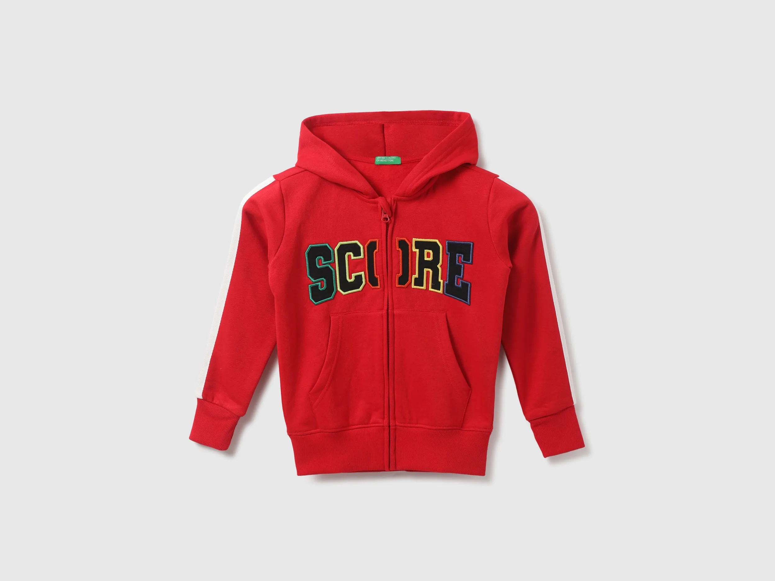 Boys Typography Hooded Neck Sweatshirt