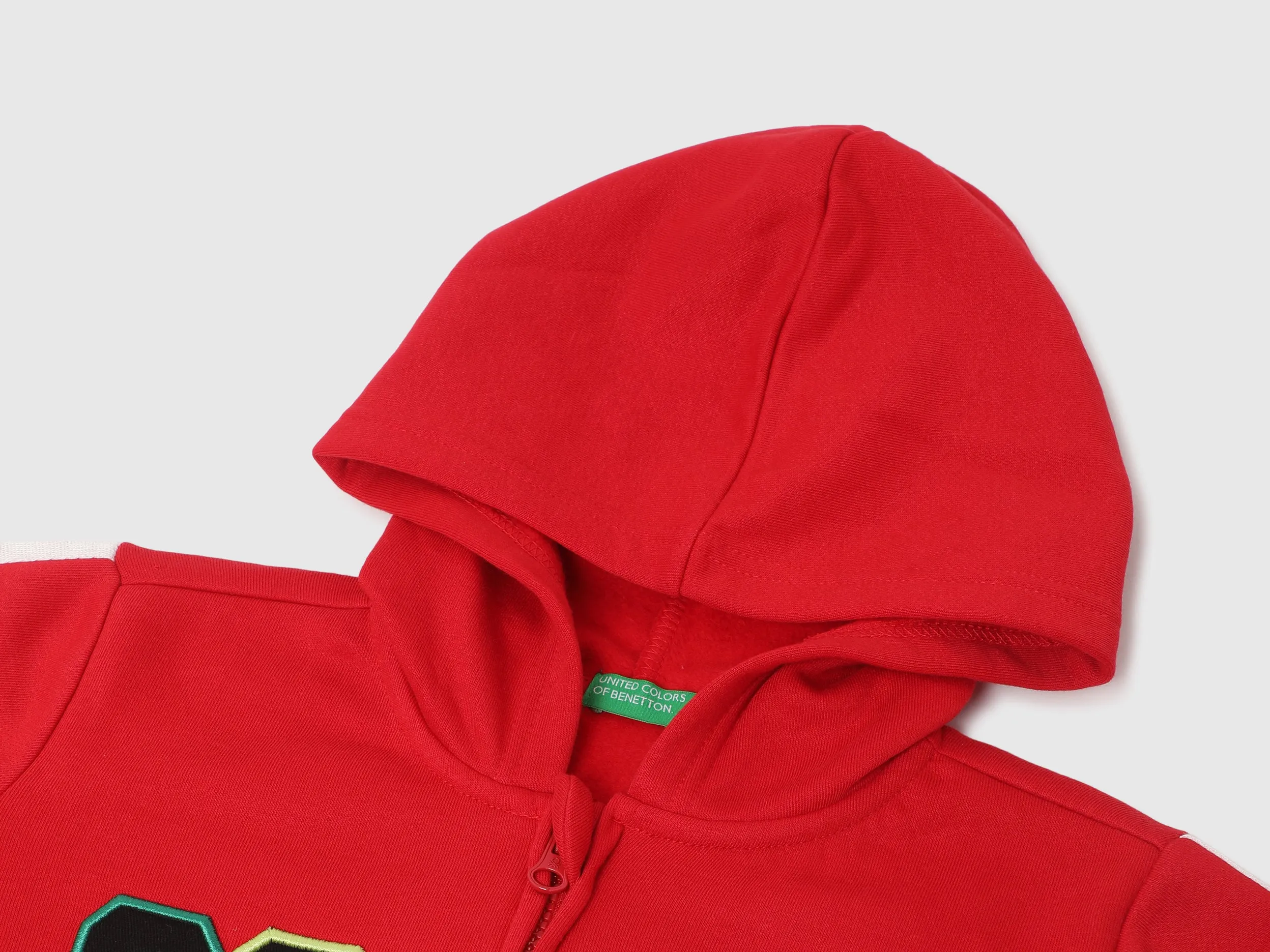 Boys Typography Hooded Neck Sweatshirt