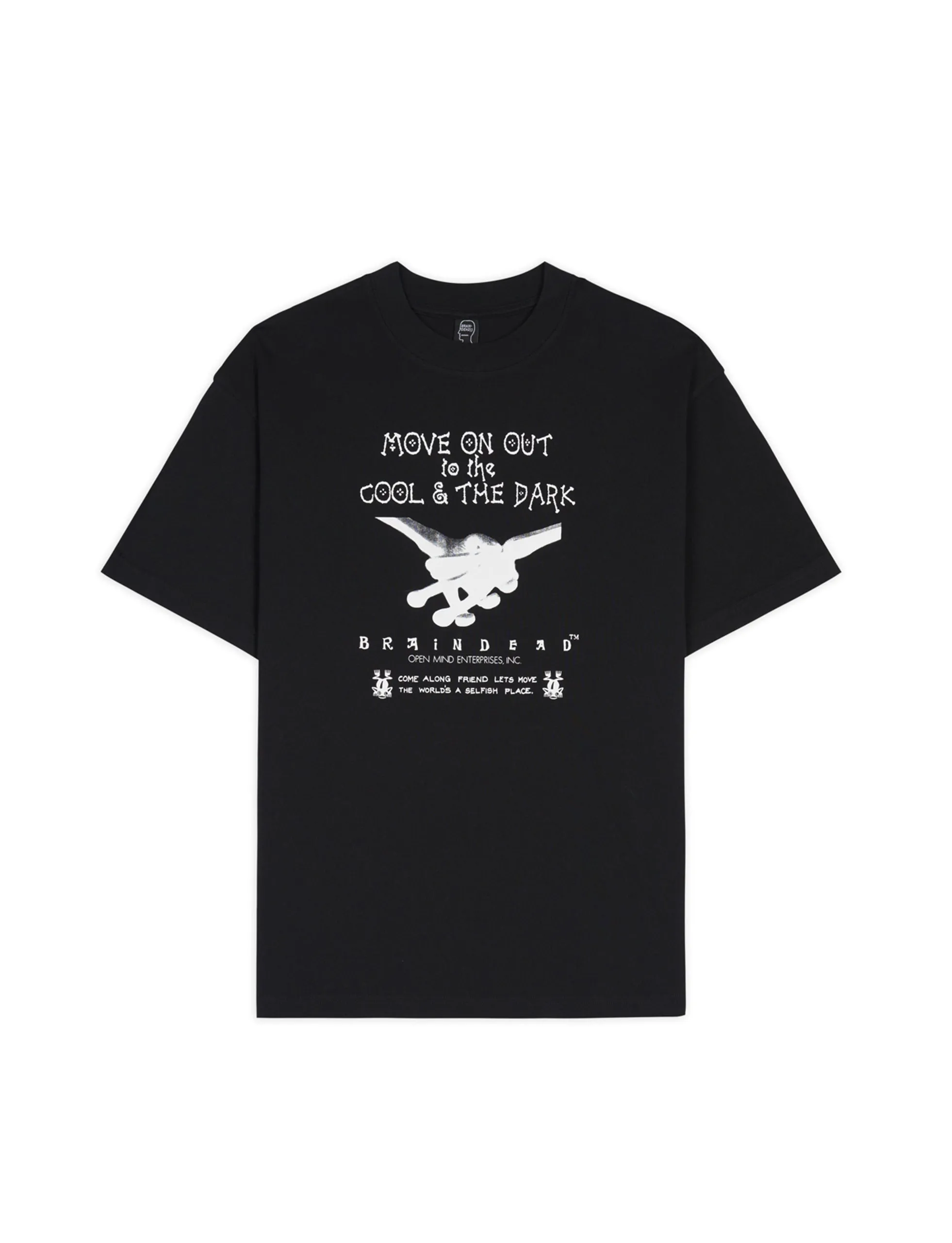 BRAIN DEAD OPEN MIND T-SHIRT BLACK