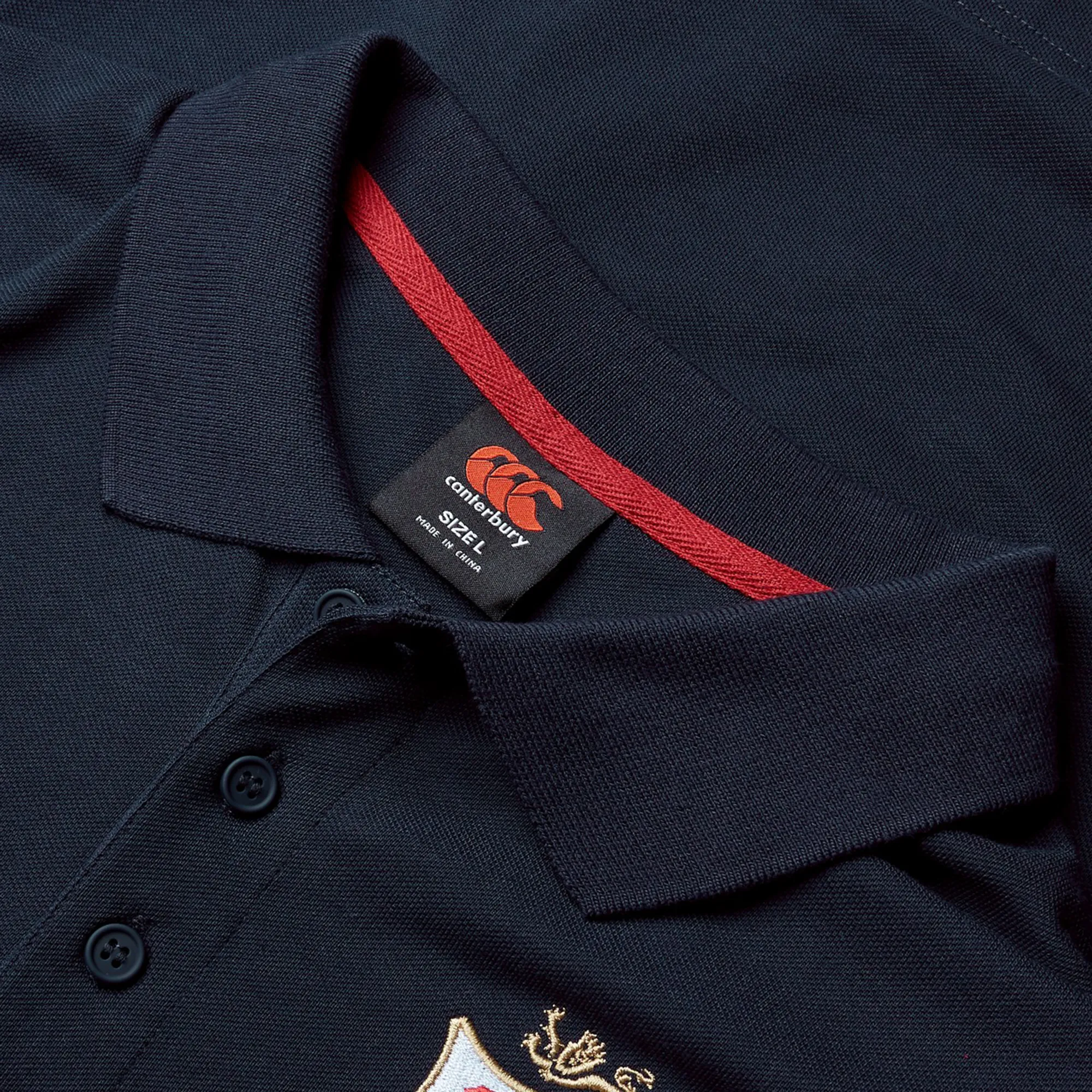 British & Irish Lions 25 Pique Polo by Canterbury