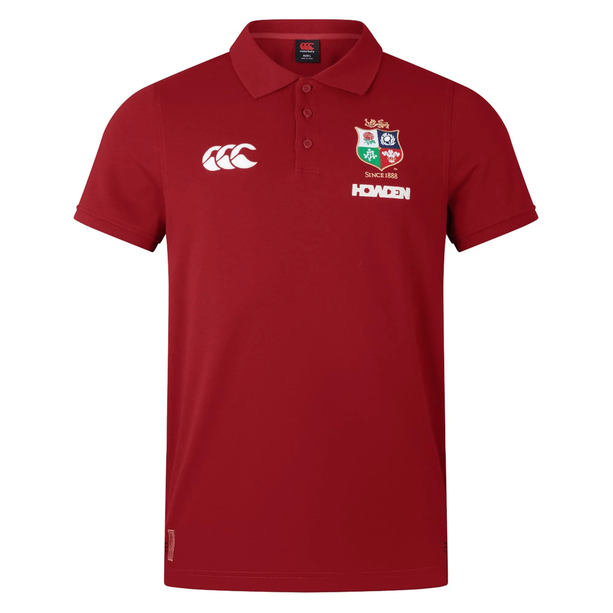 British & Irish Lions 25 Pique Polo by Canterbury