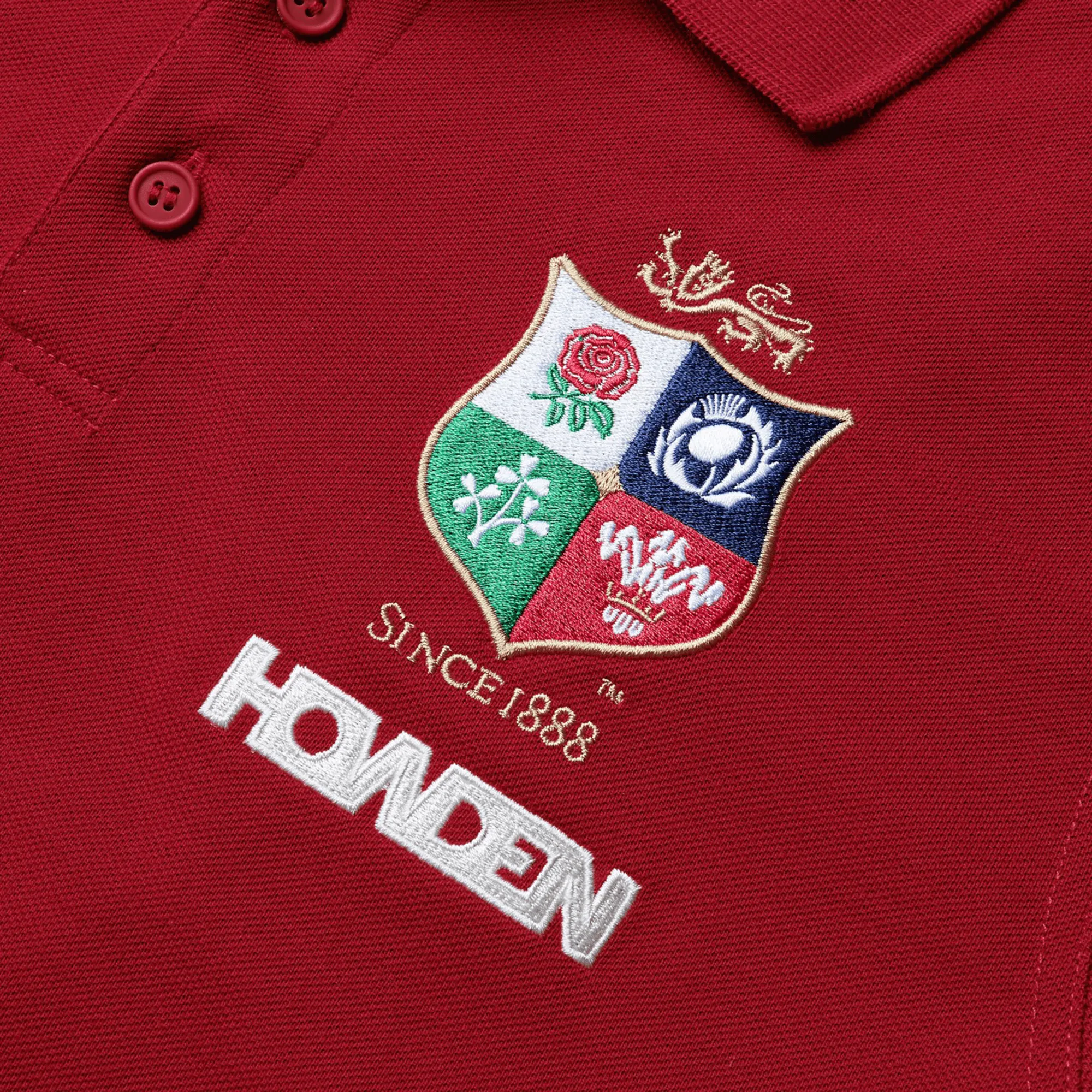 British & Irish Lions 25 Pique Polo by Canterbury