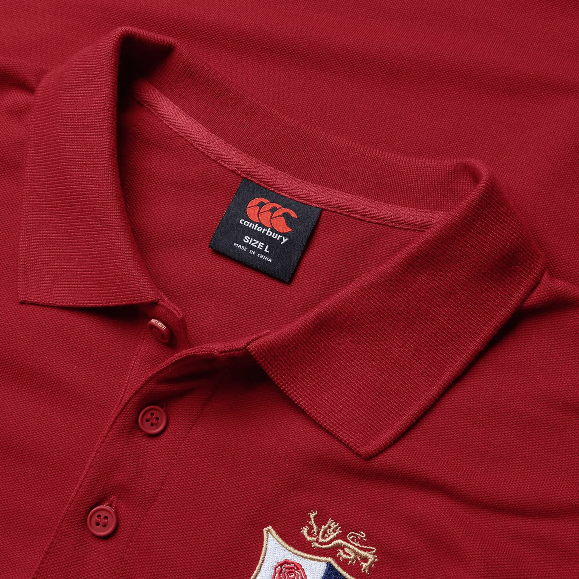 British & Irish Lions 25 Pique Polo by Canterbury