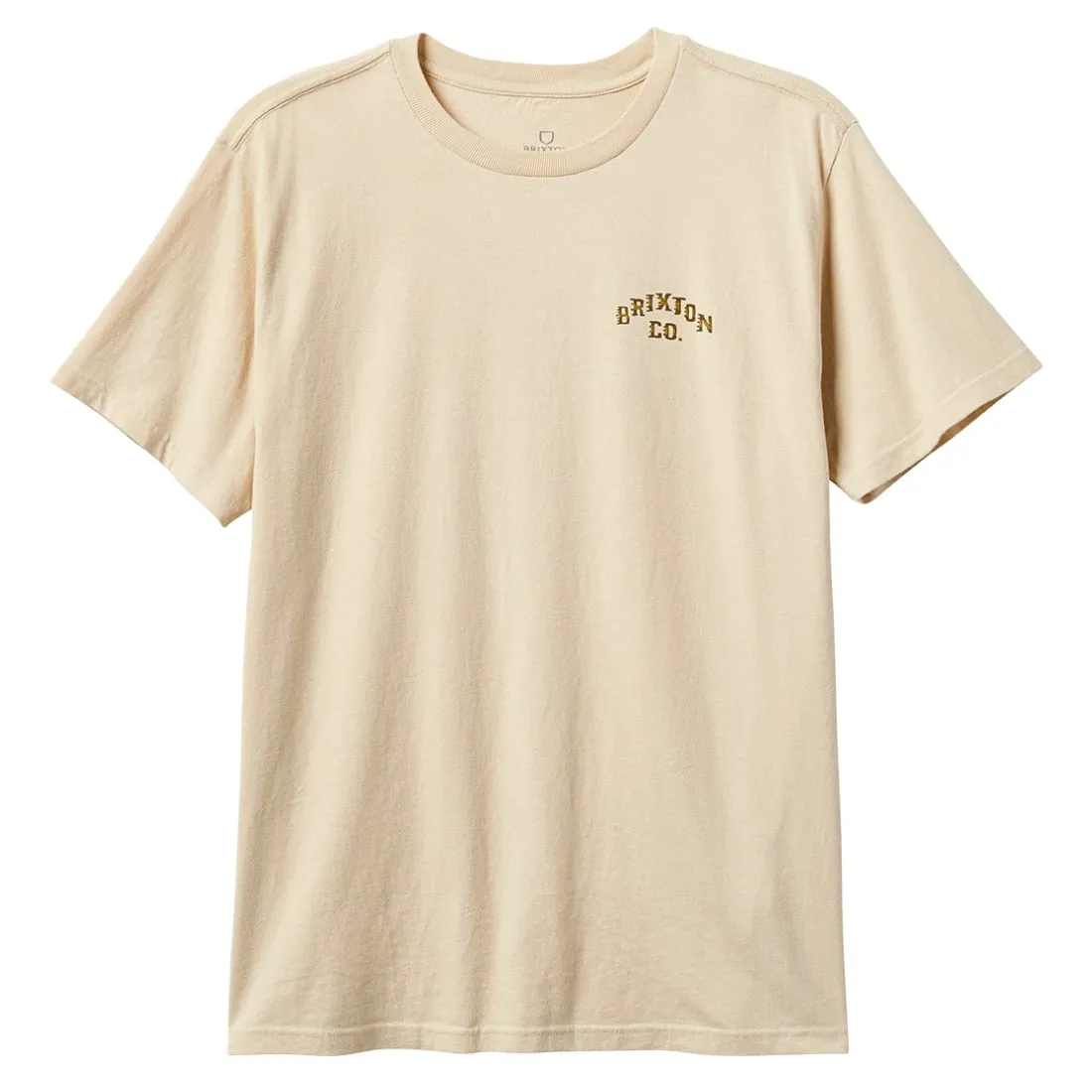 Brixton Homer T-Shirt - Cream Classic Wash