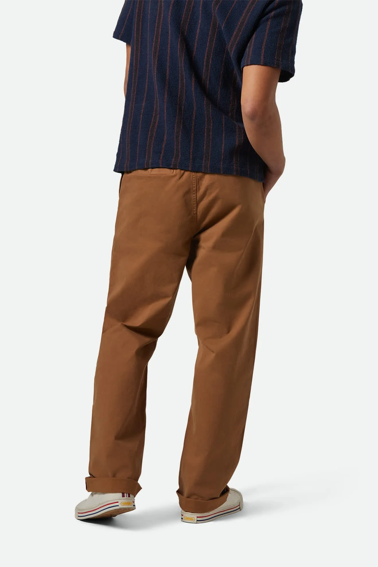 Broadway E-Waist Relaxed Pant - Washed Copper