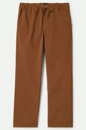 Broadway E-Waist Relaxed Pant - Washed Copper