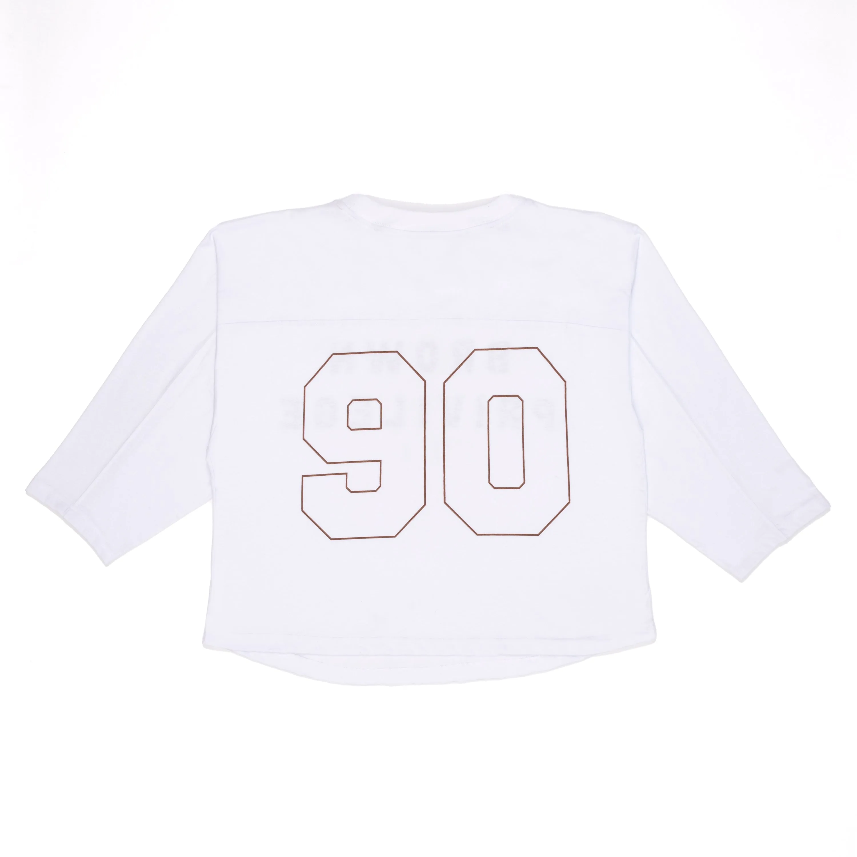 Brown Privilege Jersey Tee