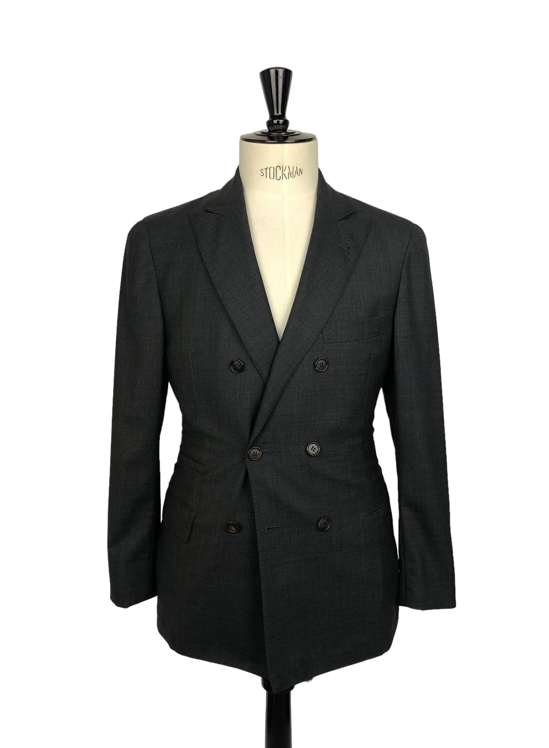 Brunello Cucinelli Grey Double Breasted Jacket