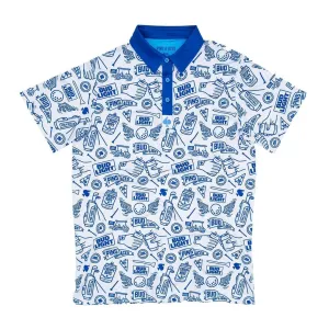 Bud Light Pins & Aces Doodle Polo