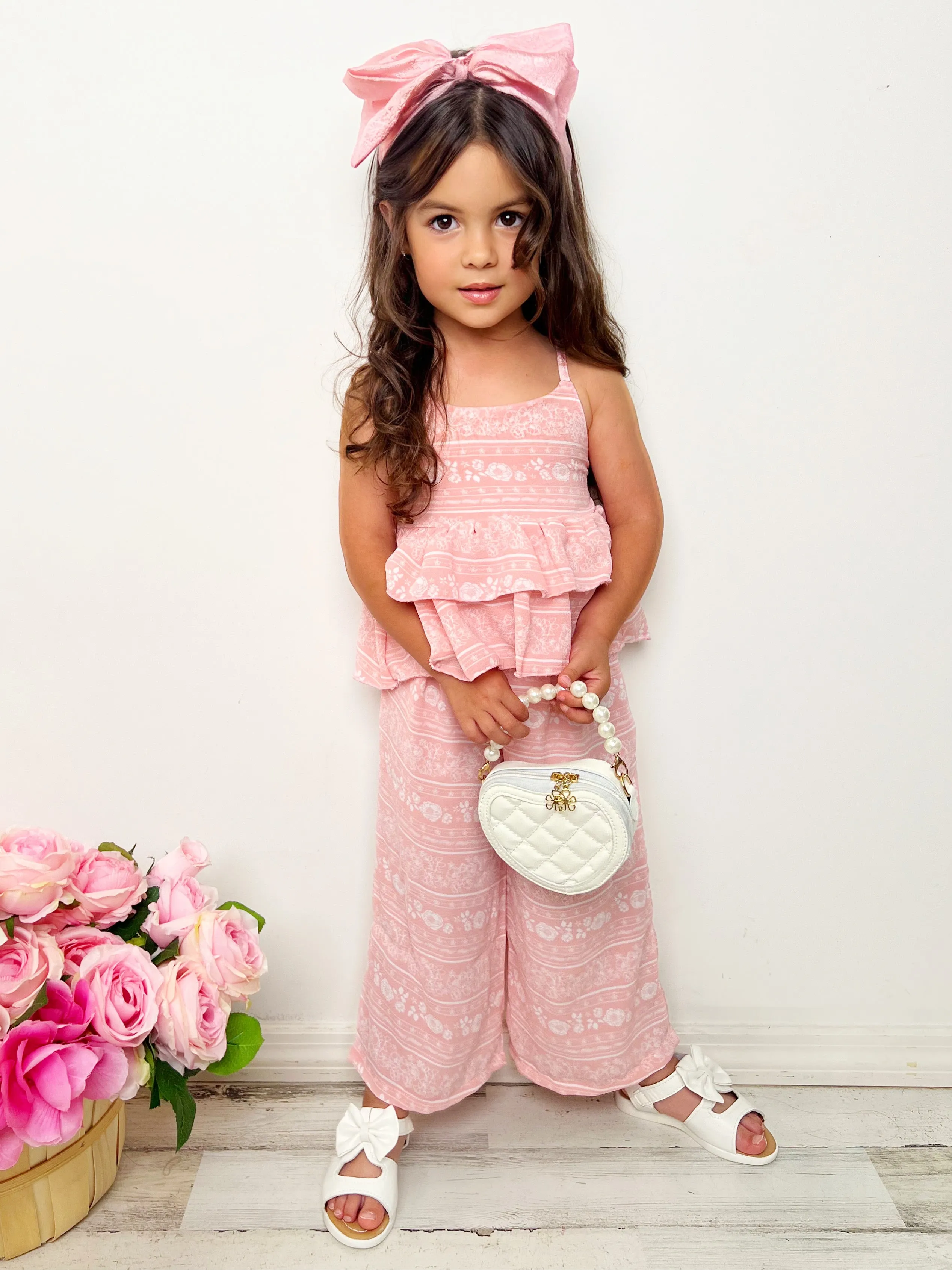 Buttercup Dreams Ruffle Top and Pants Set