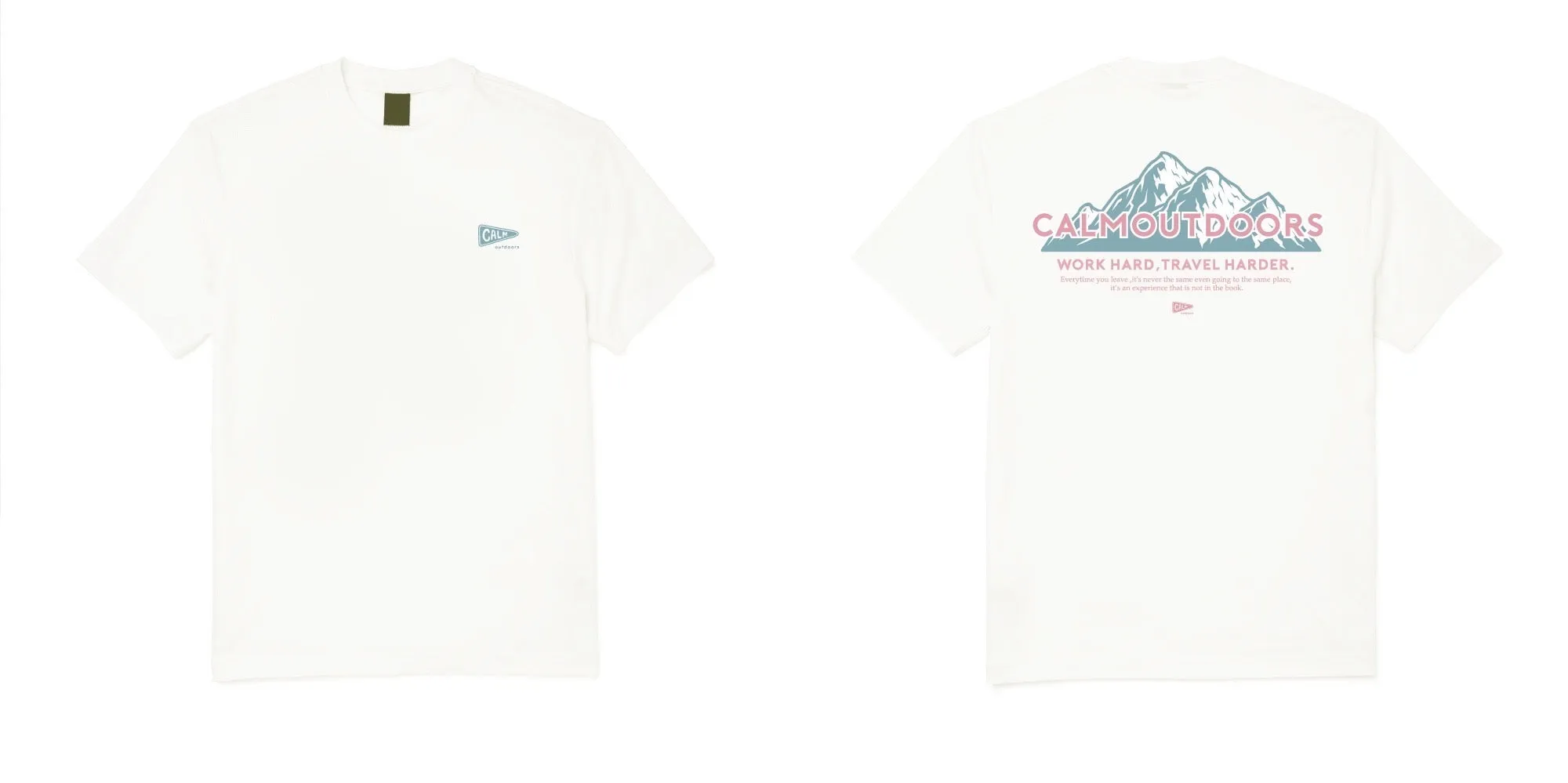 Calmoutdoors Basic Tee [Calmoutdoors mountain]