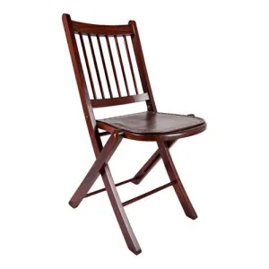 Campaign Jaipur Polo Chair with Leather Seat