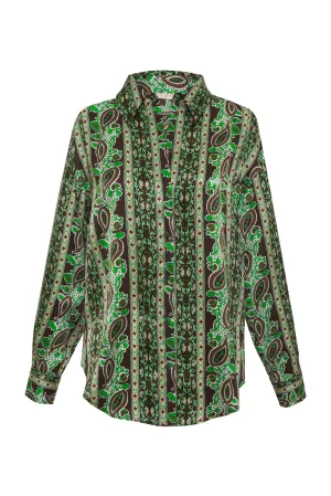Capri Loose Shirt Dark Chocolate