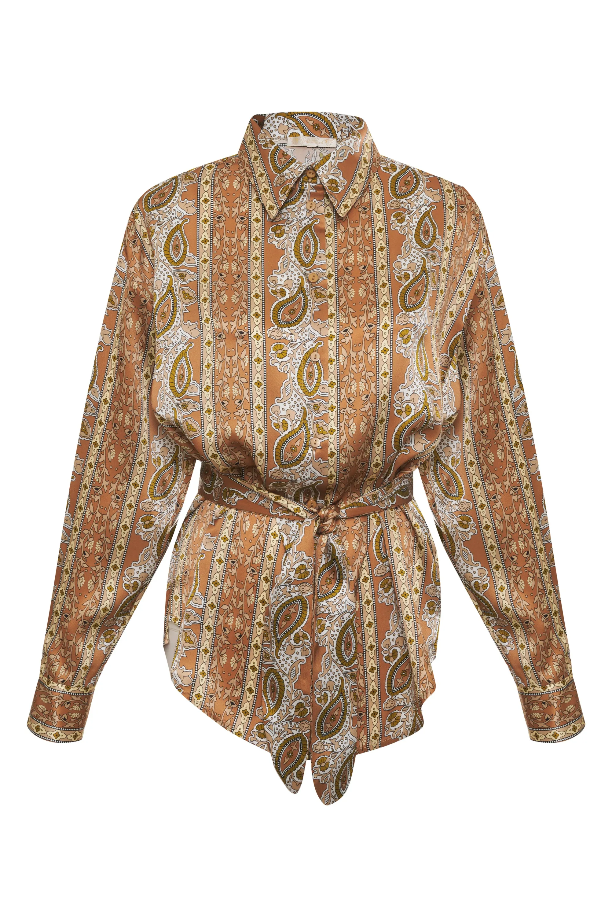 Capri Loose Shirt Dark Chocolate