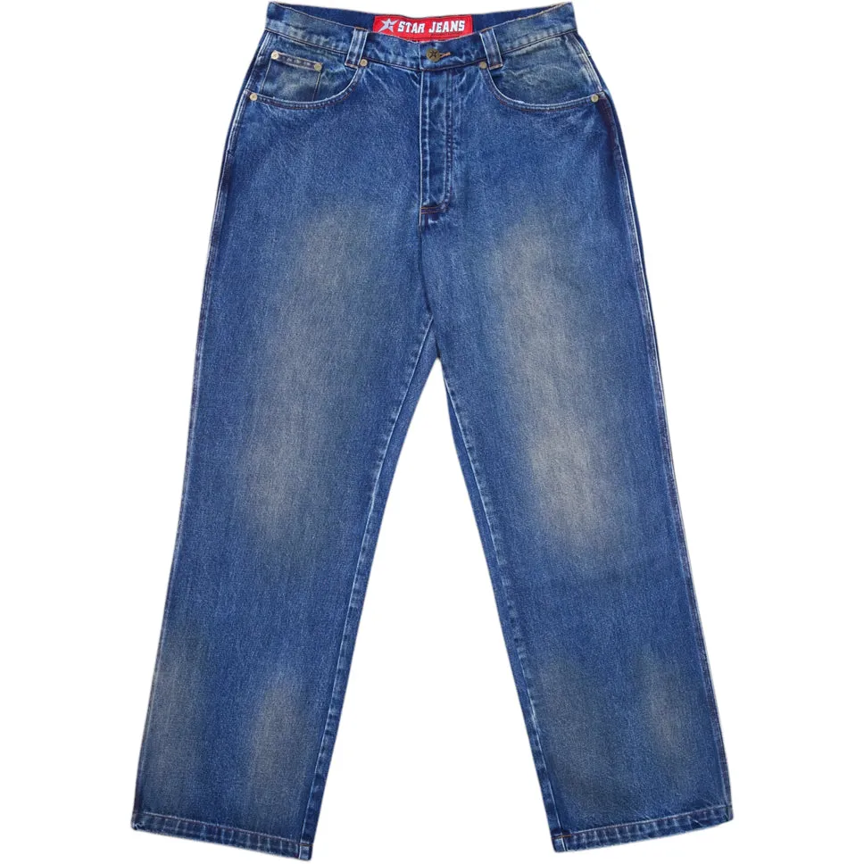Carpet Company C Star Washed Blue Jeans