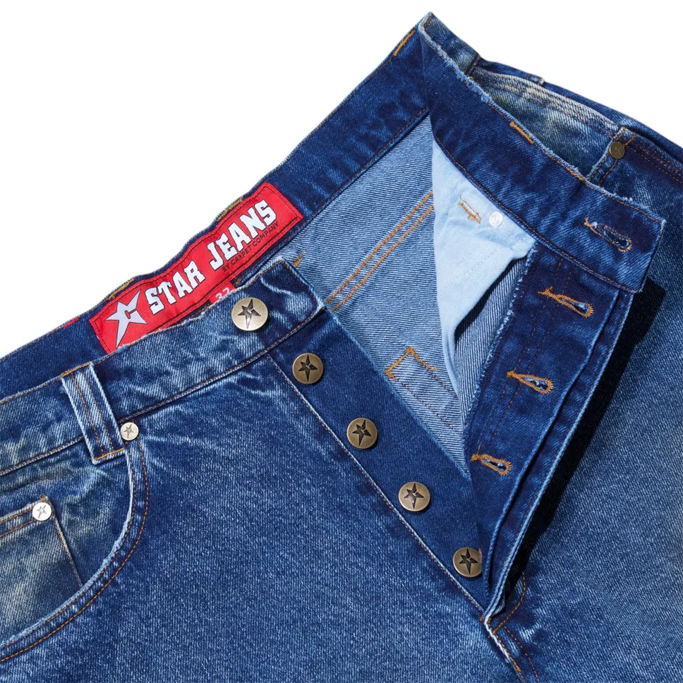 Carpet Company C Star Washed Blue Jeans