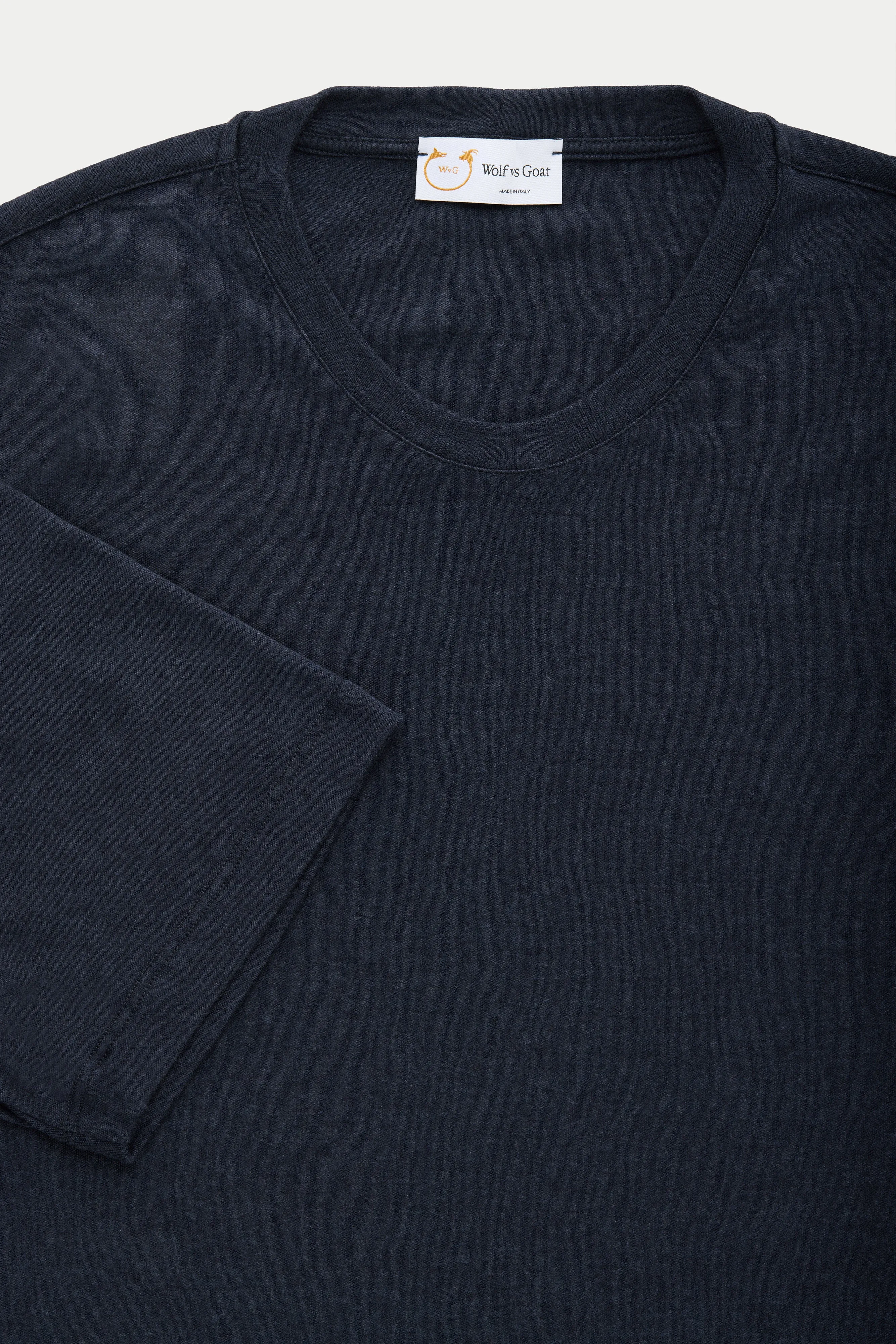 Cashmere Silk Interlock Short Sleeve Crewneck T-Shirt 5 Color Option