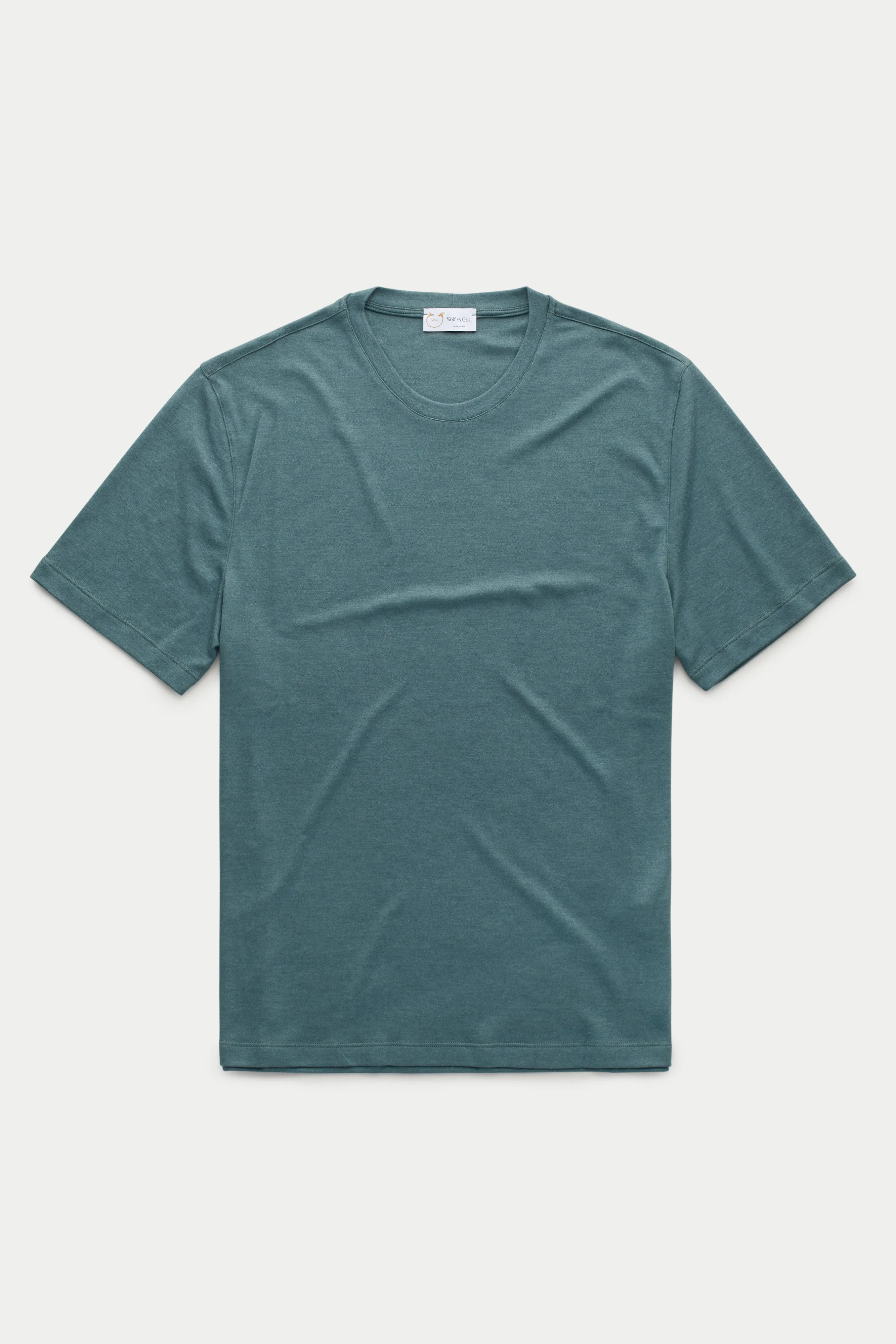 Cashmere Silk Interlock Short Sleeve Crewneck T-Shirt 5 Color Option