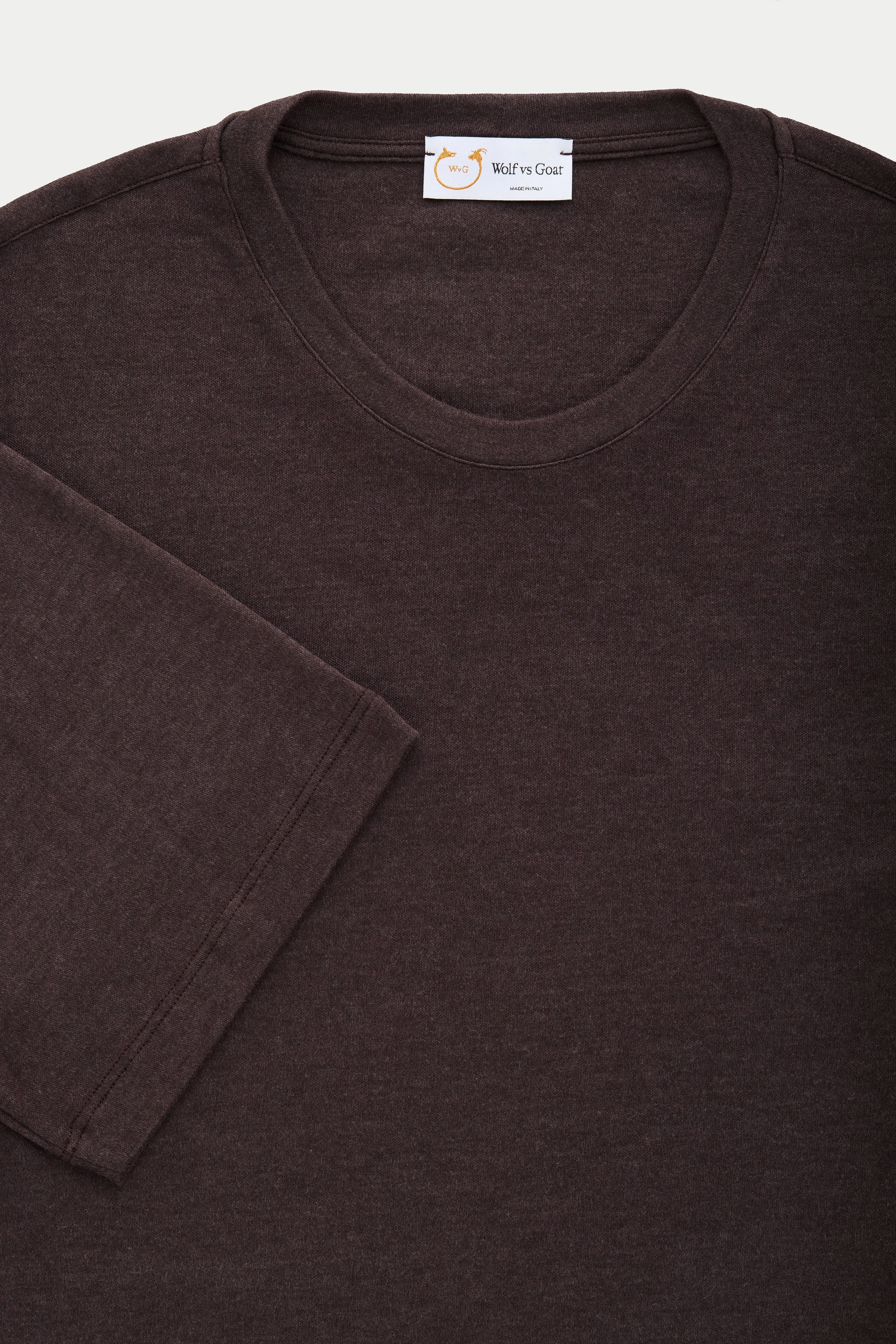 Cashmere Silk Interlock Short Sleeve Crewneck T-Shirt 5 Color Option