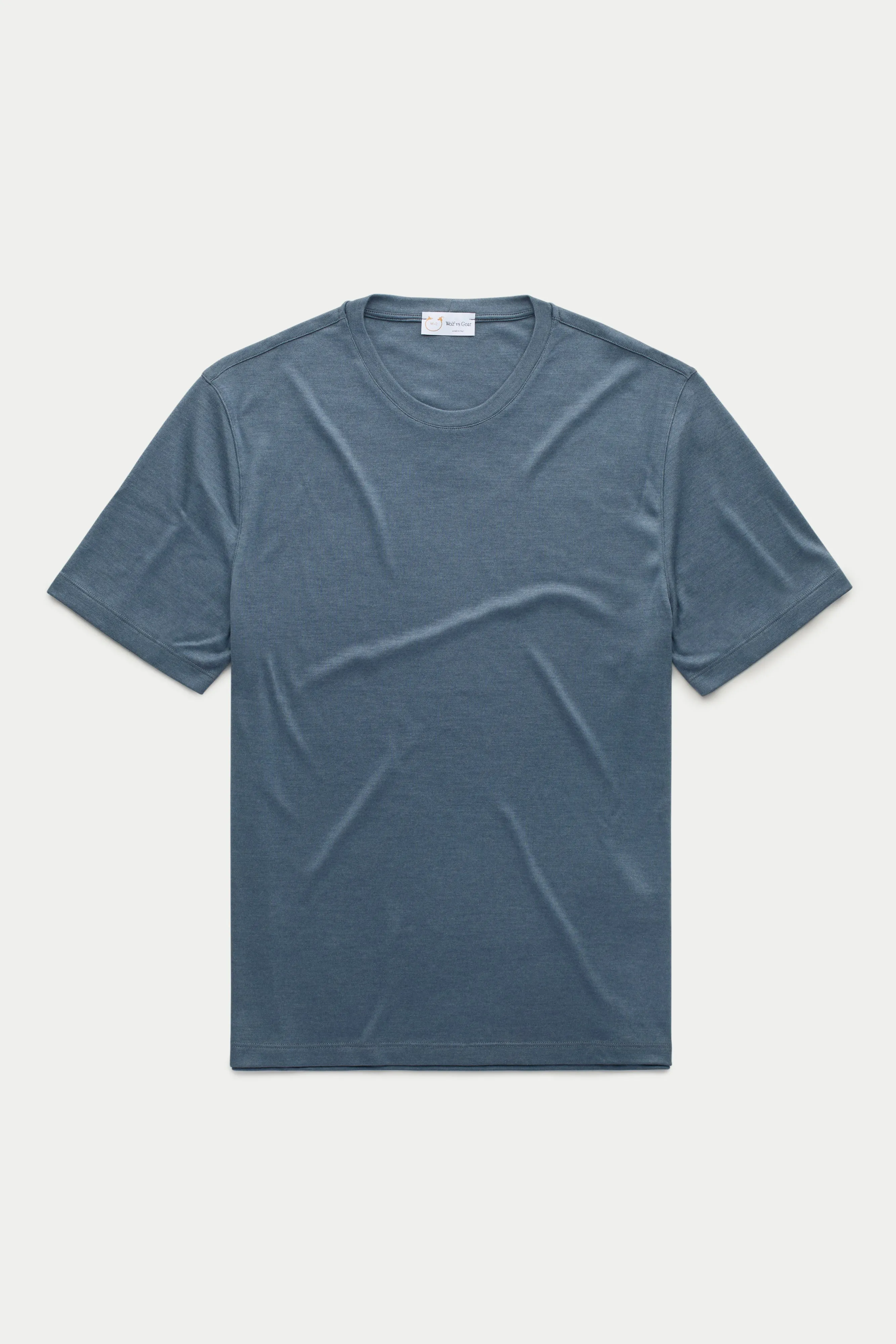 Cashmere Silk Interlock Short Sleeve Crewneck T-Shirt 5 Color Option