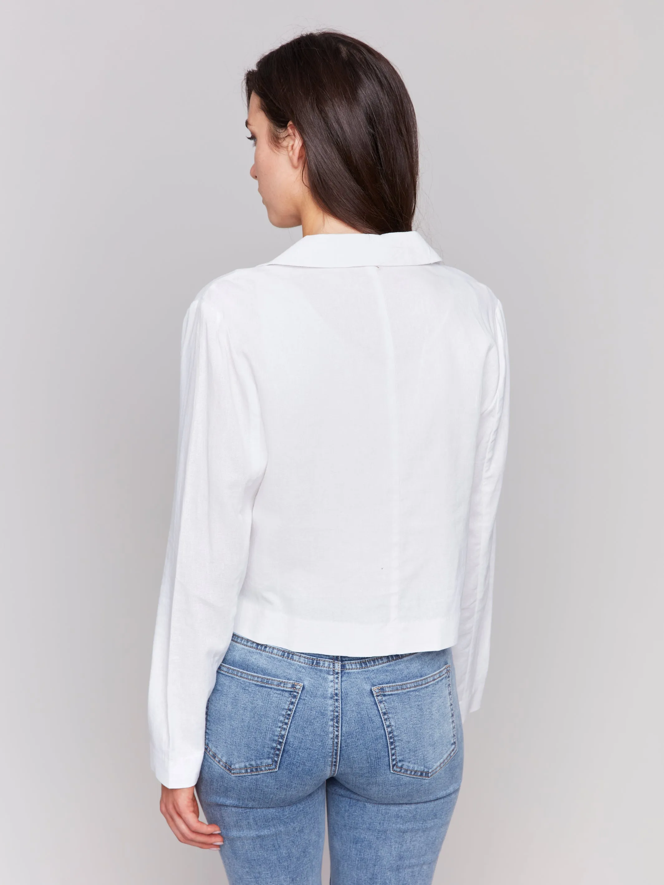 CB Longsleave Crop Blazer