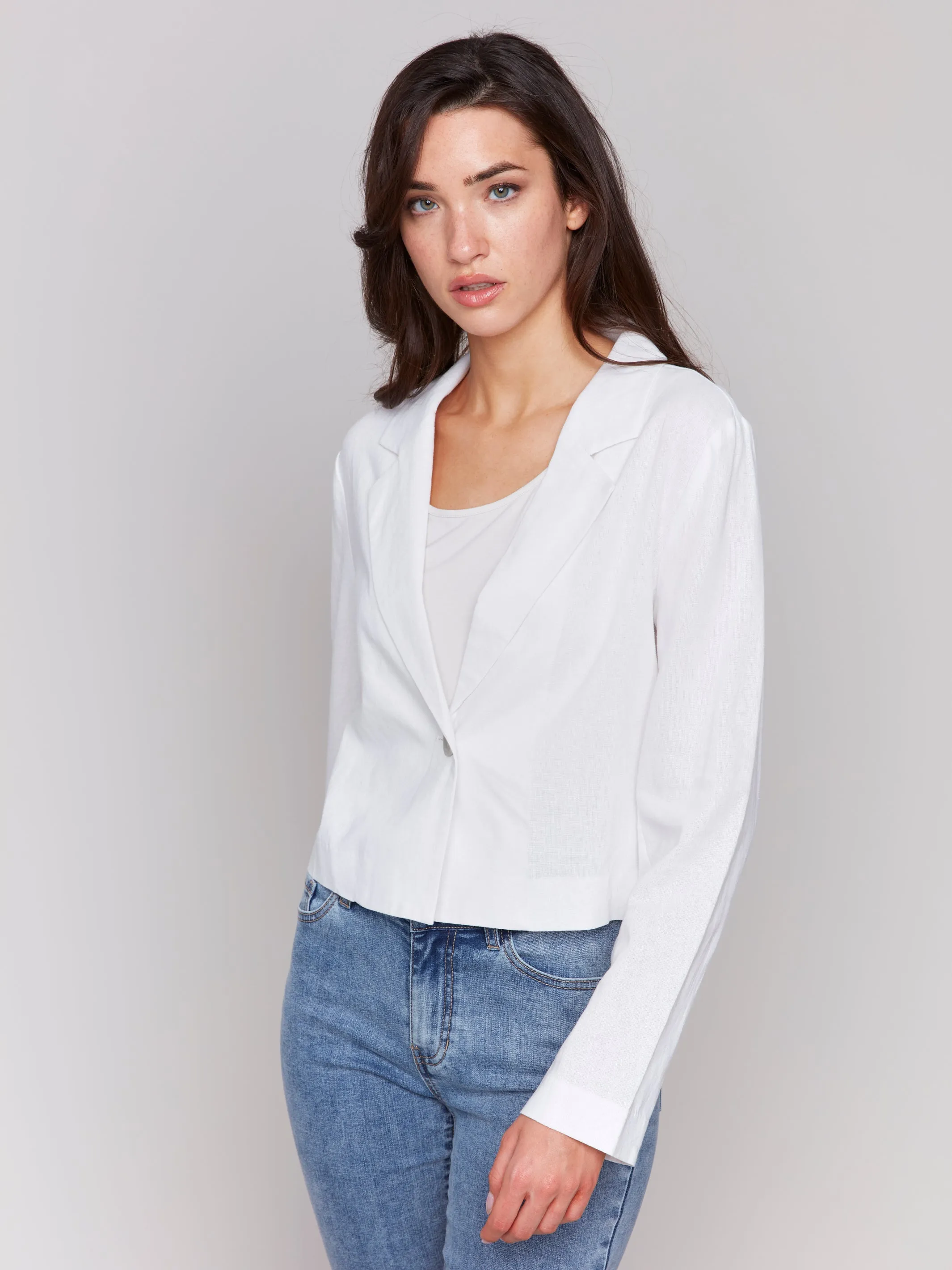 CB Longsleave Crop Blazer