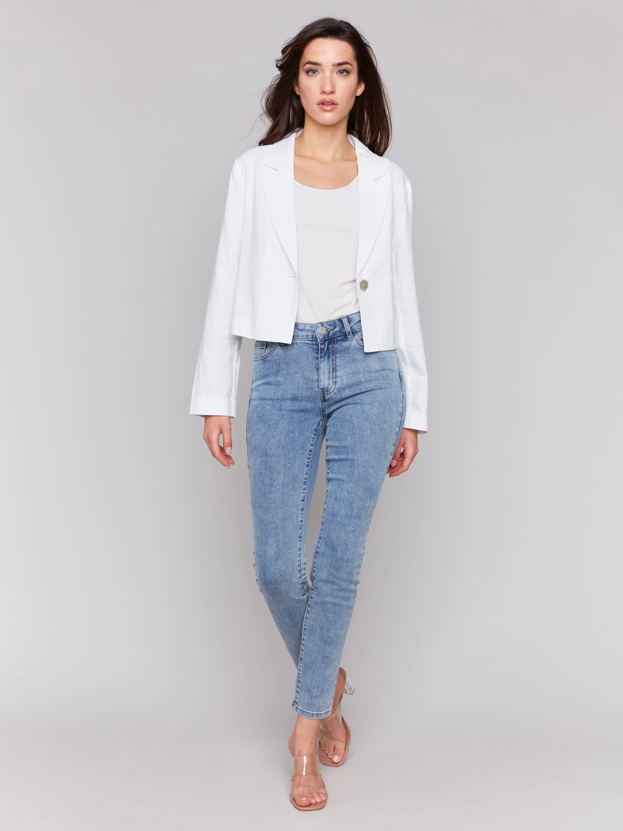 CB Longsleave Crop Blazer
