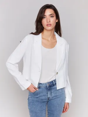 CB Longsleave Crop Blazer