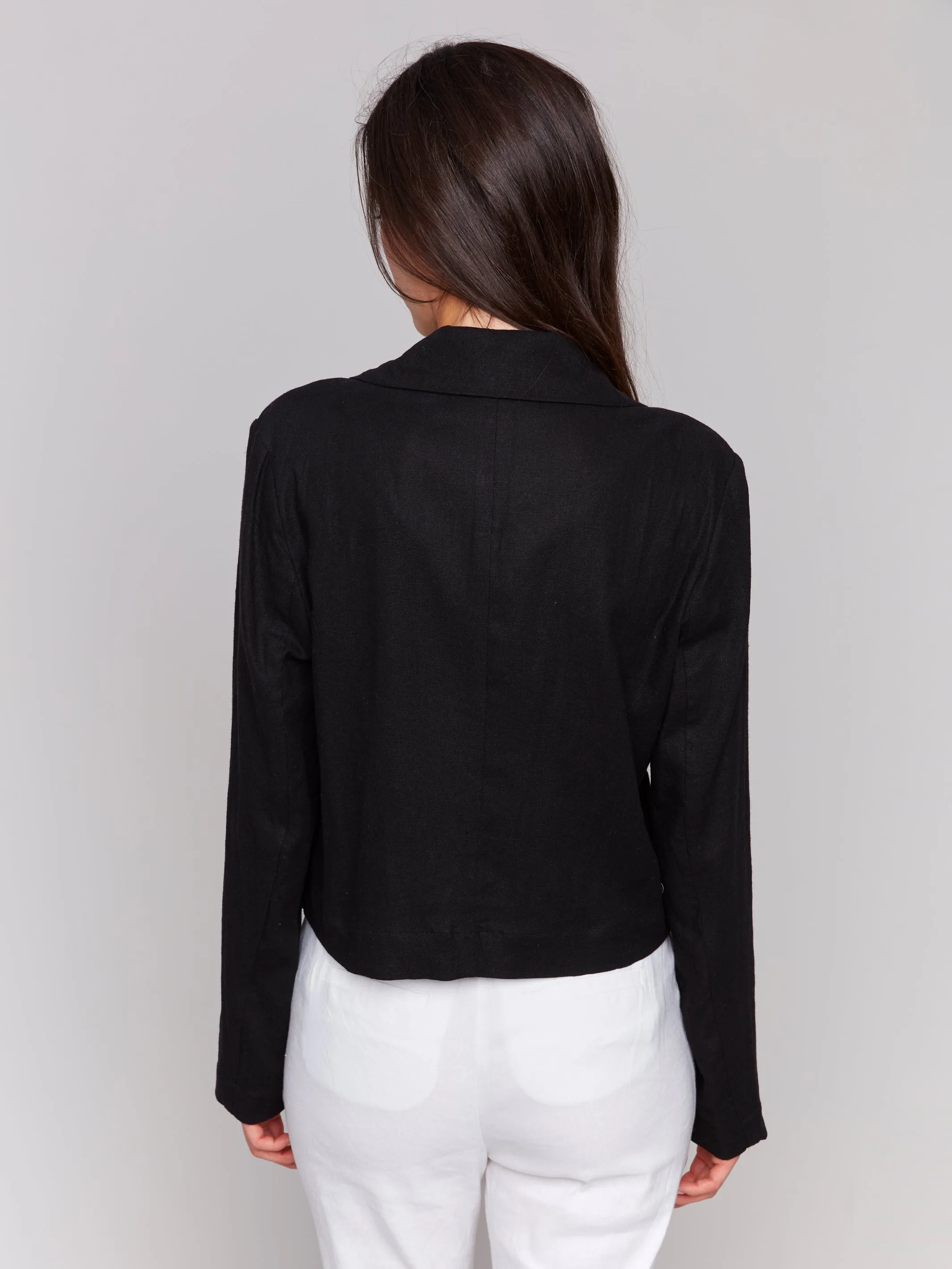 CB Longsleave Crop Blazer