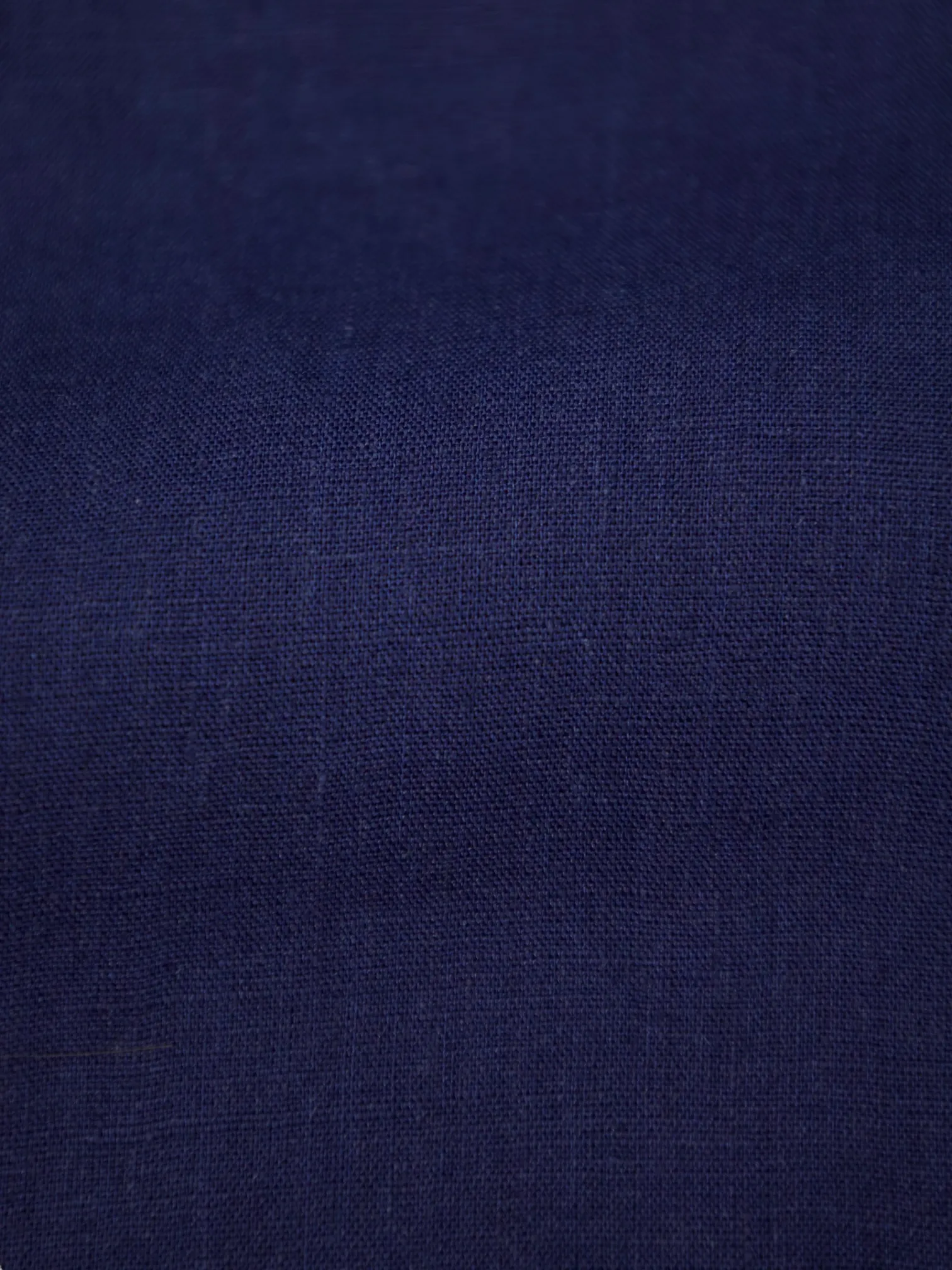 Cesare Attolini Dark Blue Linen Shirt
