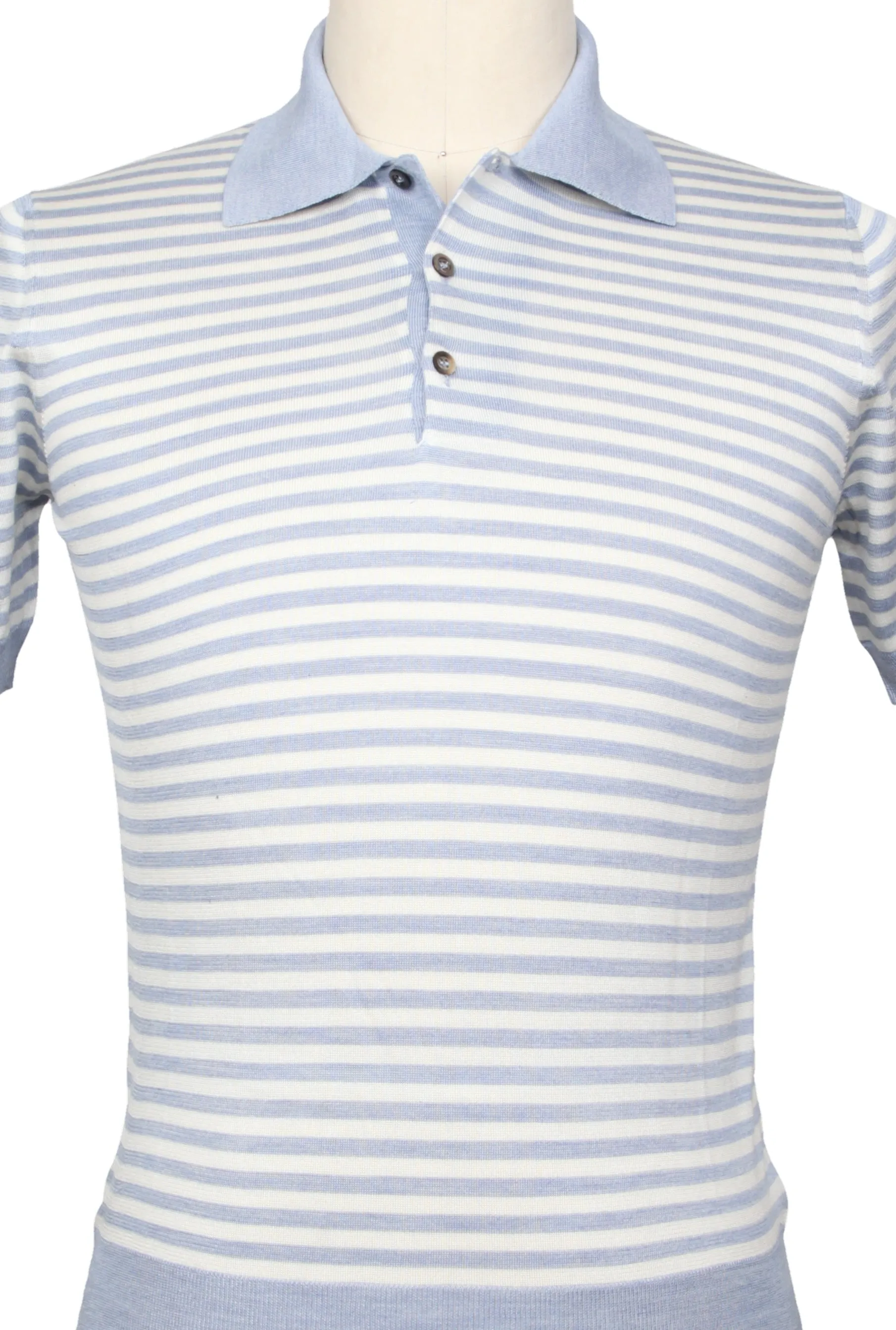 Cesare Attolini Light Blue Polo