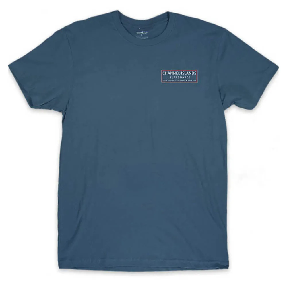 Channel Islands Mr Clean Tee - Indigo