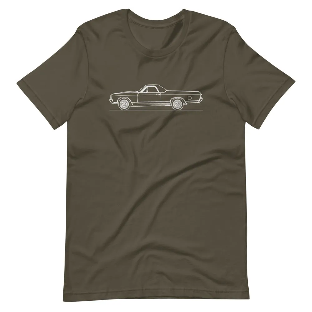 Chevrolet El Camino SS silhouette t-shirt
