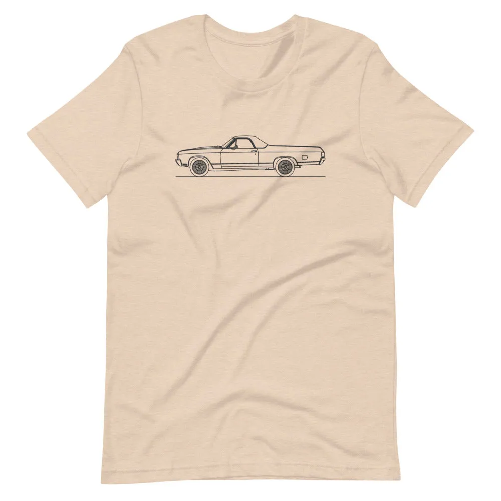 Chevrolet El Camino SS silhouette t-shirt